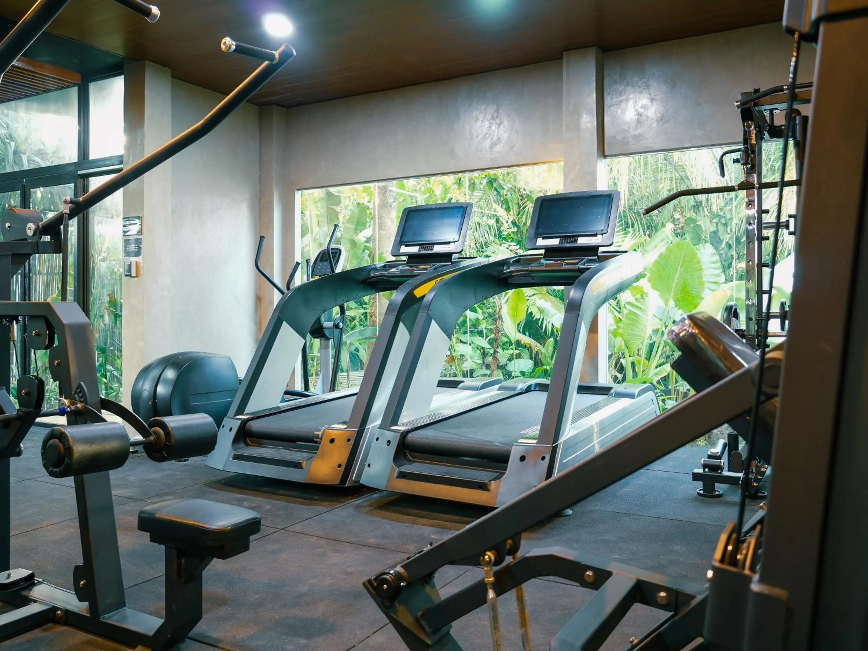 Fitness centre/facilities in Nacpan Beach Resort Managed by H Hospitality Group