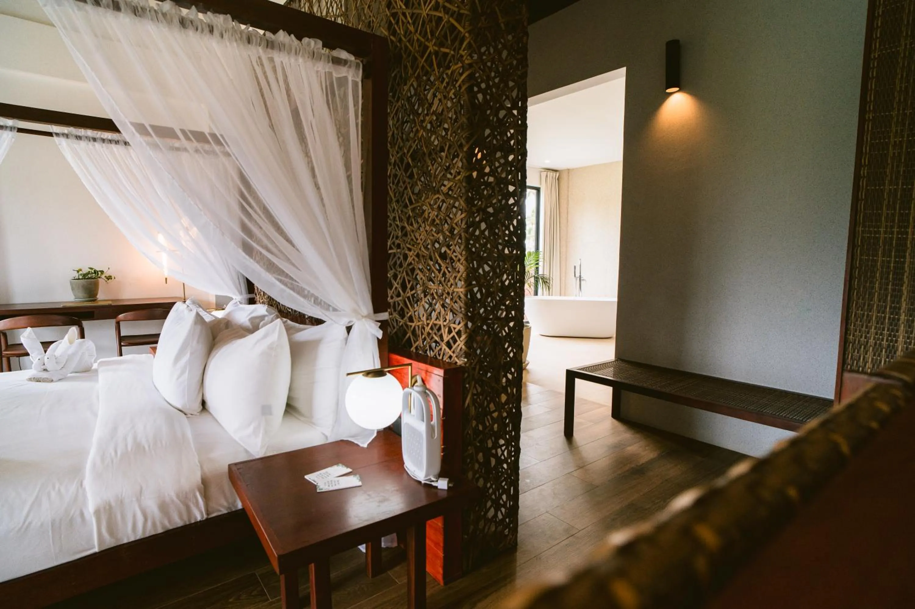 Bed in Nacpan Beach Resort Managed by H Hospitality Group