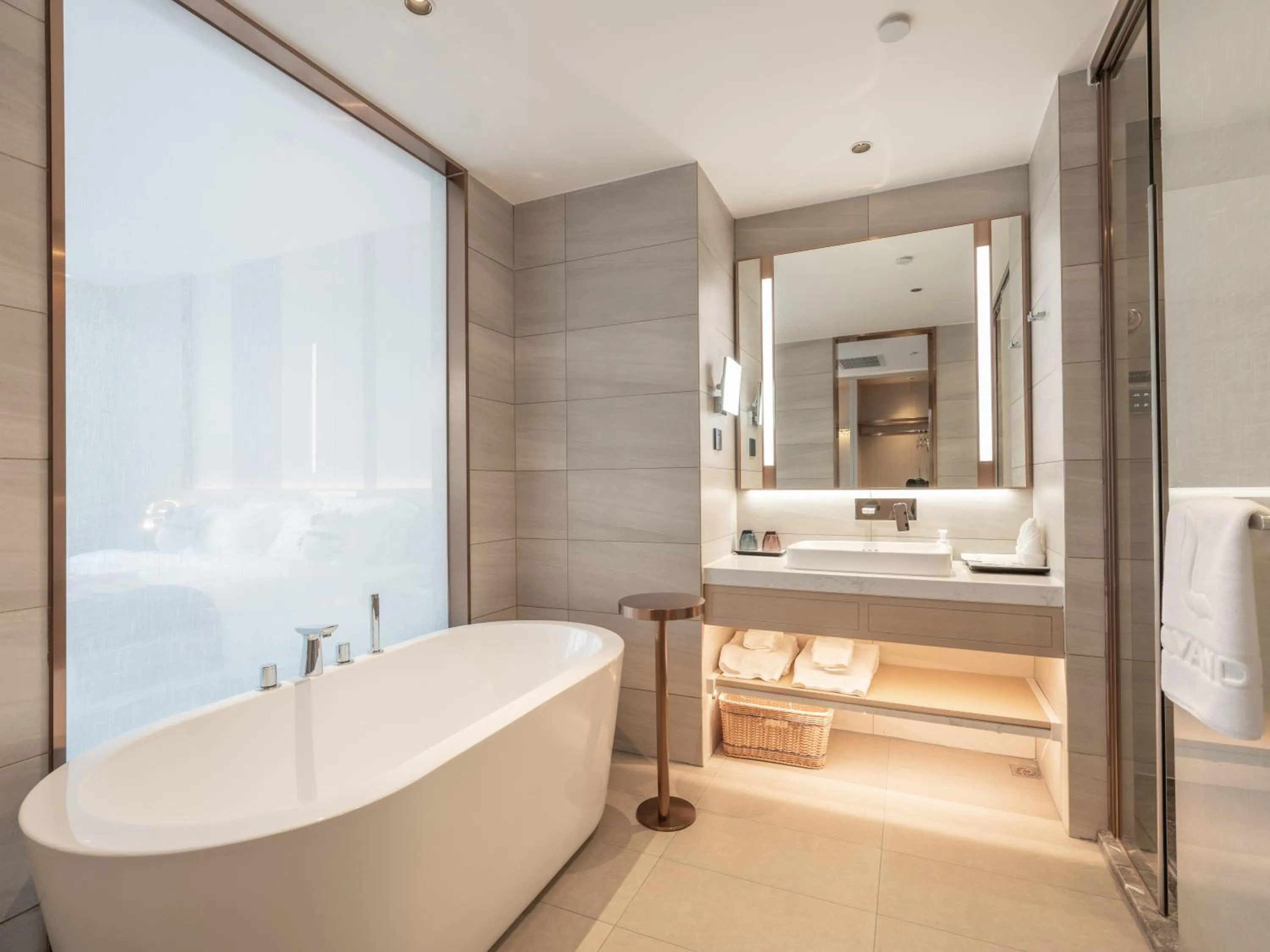 Bathroom in Lavande Hotel Qihe Economic Development Zone