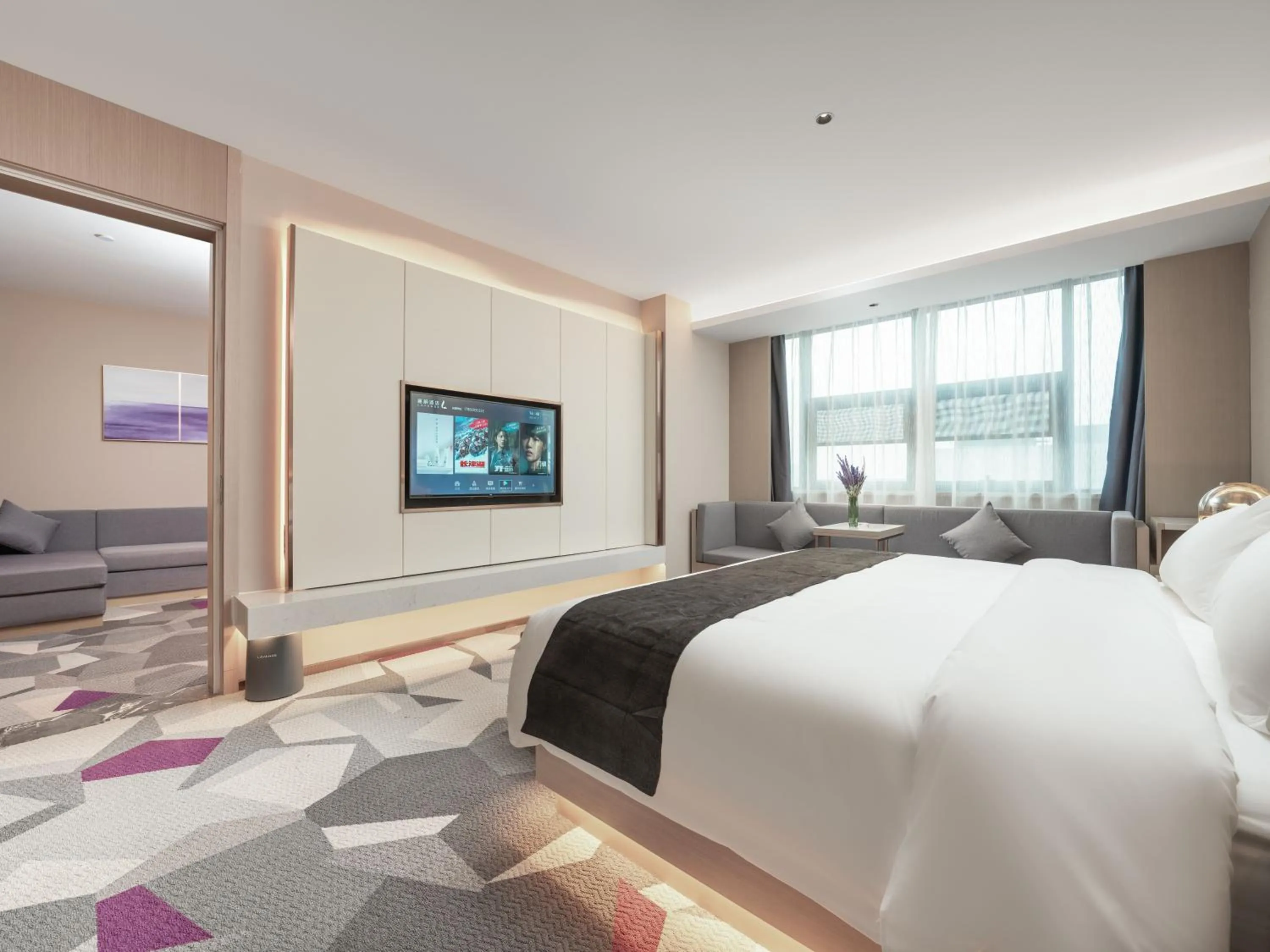 Photo of the whole room, Bed in Lavande Hotel Qihe Economic Development Zone