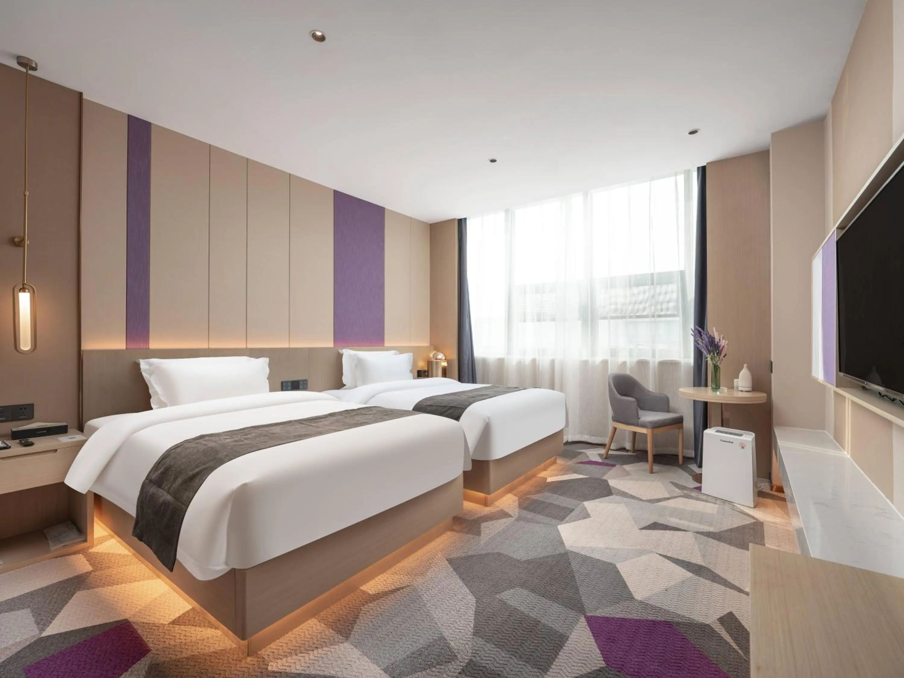 Photo of the whole room, Bed in Lavande Hotel Qihe Economic Development Zone