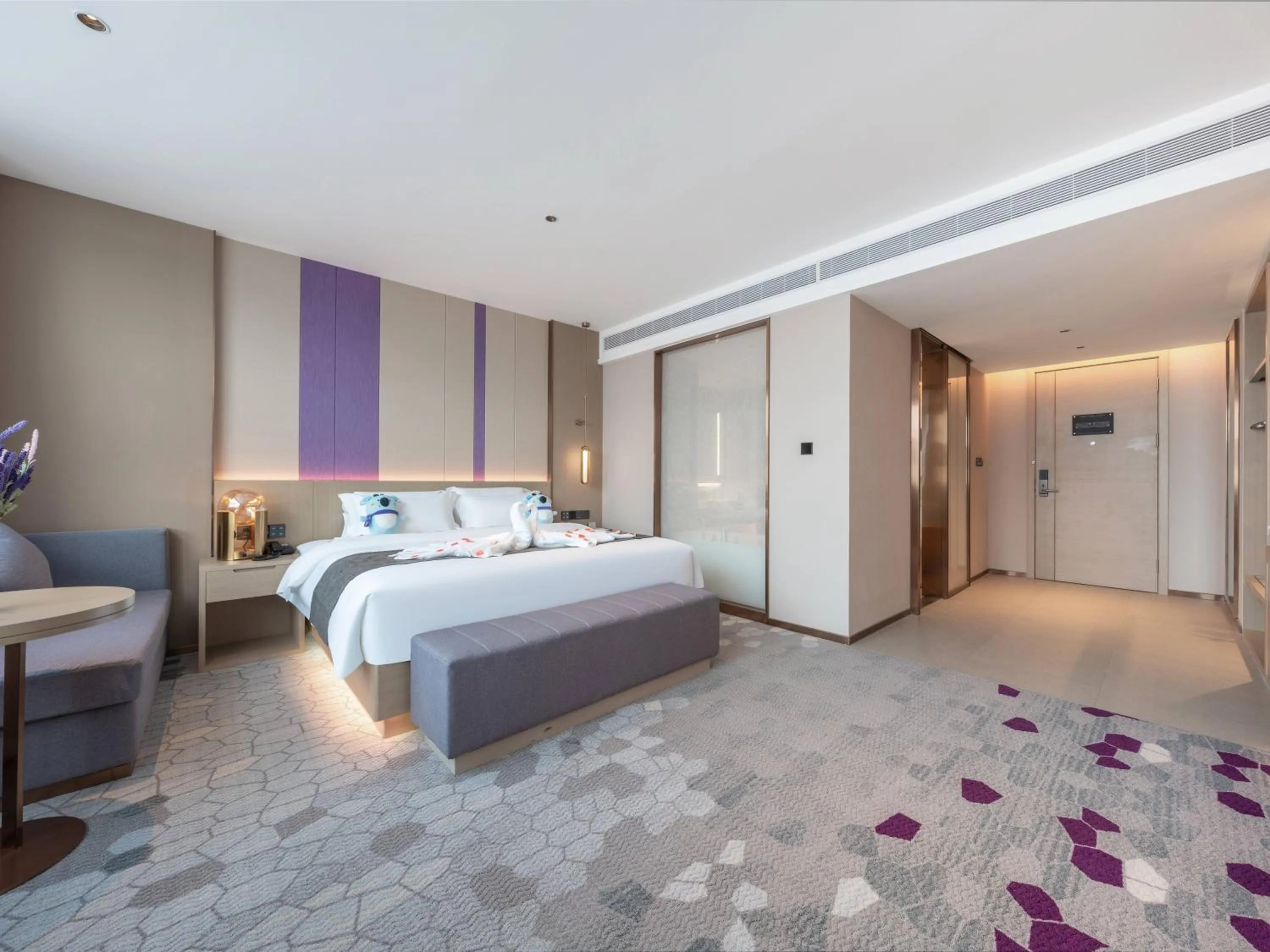 Photo of the whole room, Bed in Lavande Hotel Qihe Economic Development Zone