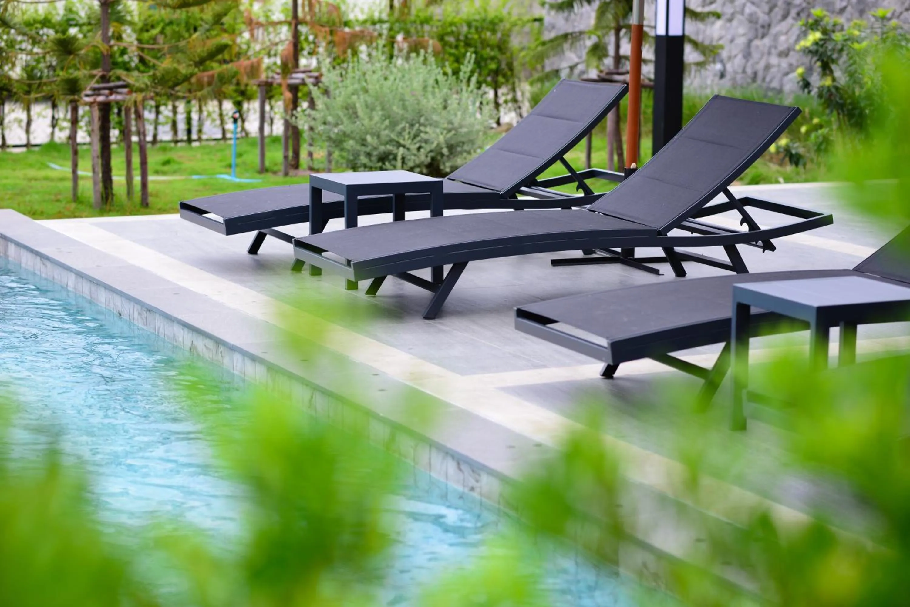 Patio in Grand BS Airport Hotel Suvarnabhumi