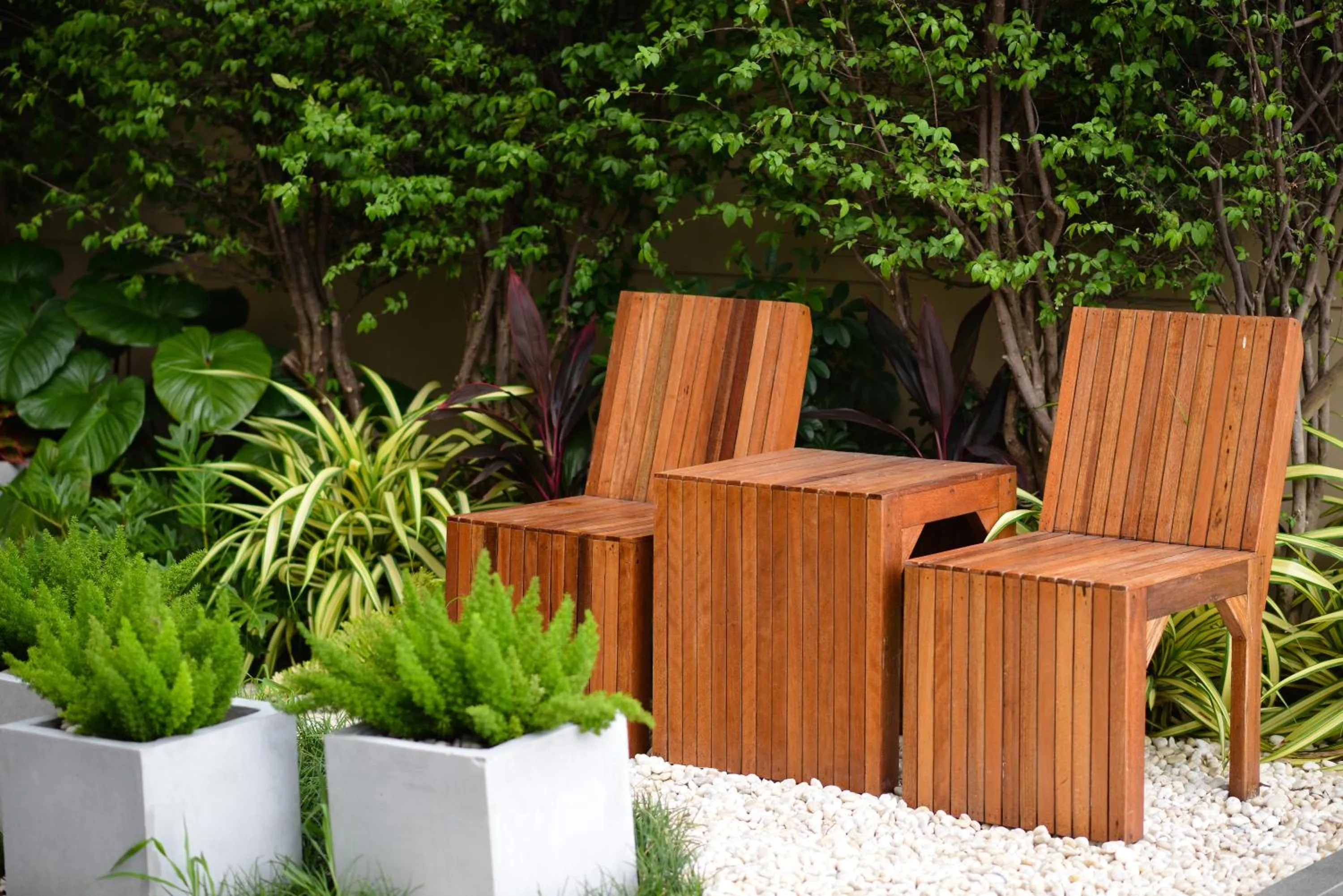 Garden in Grand BS Airport Hotel Suvarnabhumi