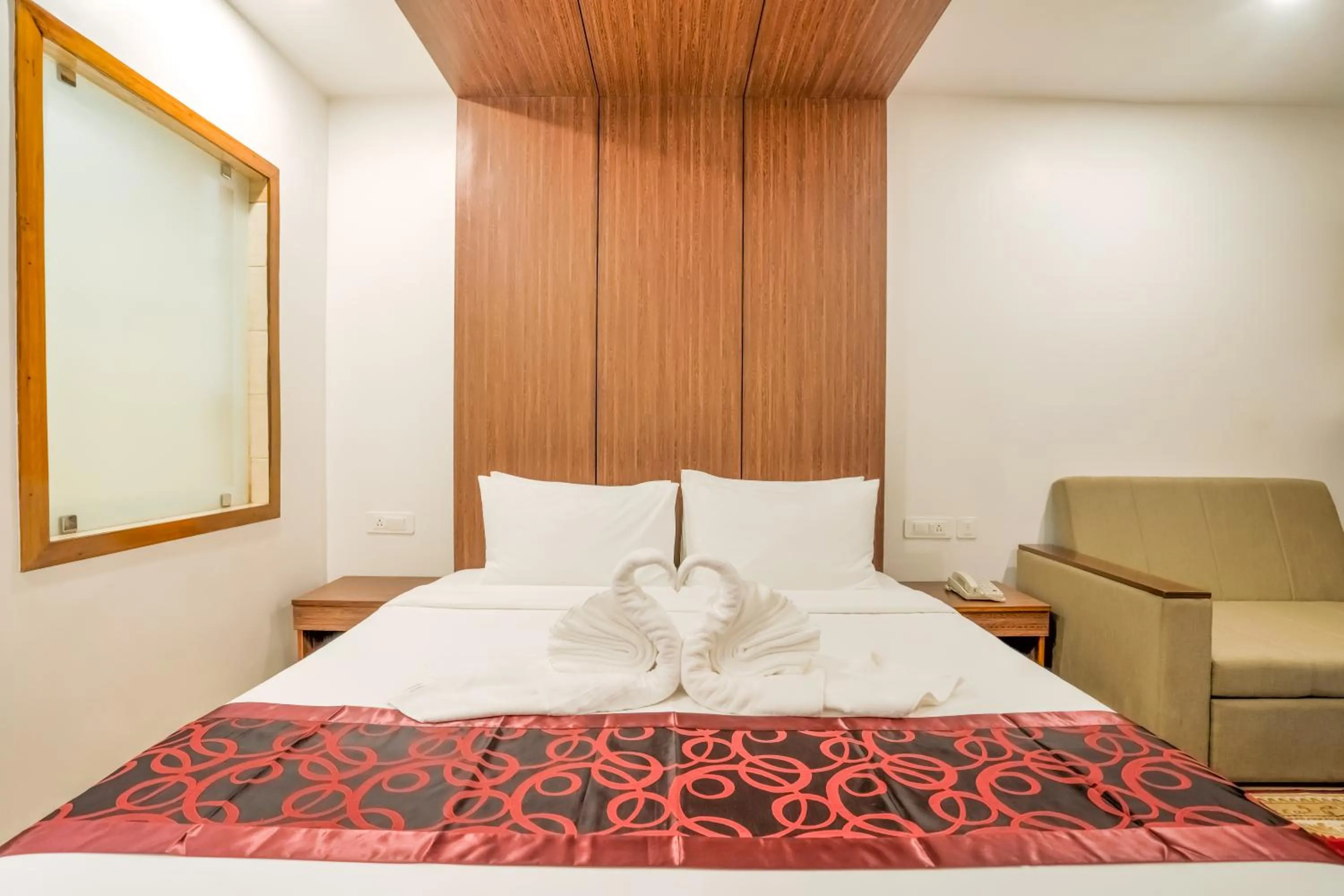 Bed in Club Mahindra Le Vintuna, Gangtok