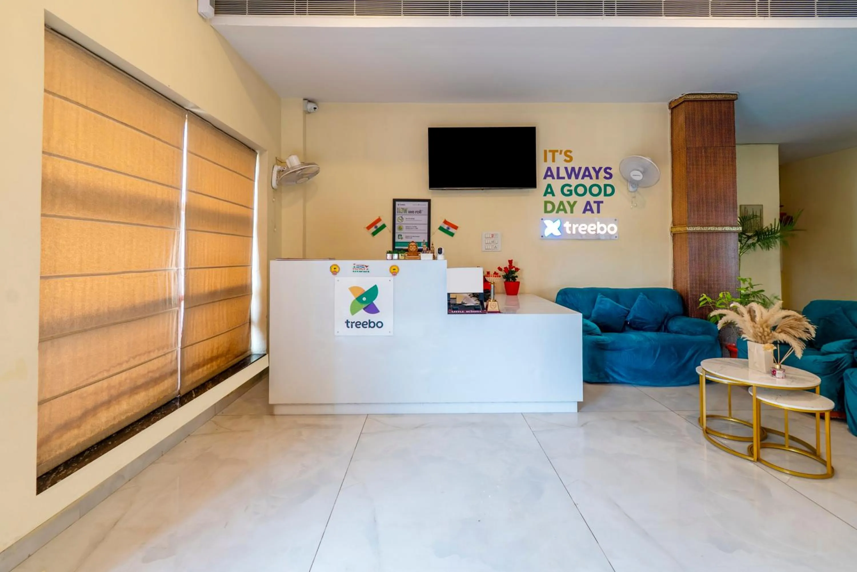 Lobby or reception in Treebo Little Budhha