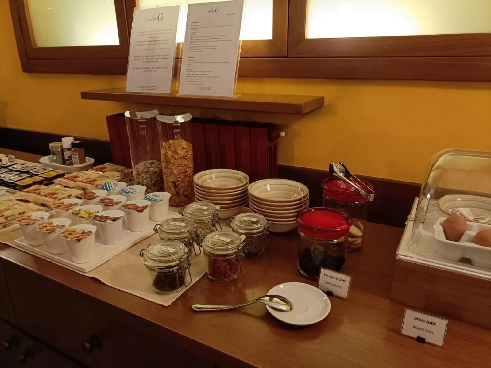 Breakfast in Albergo Hotel Giardino