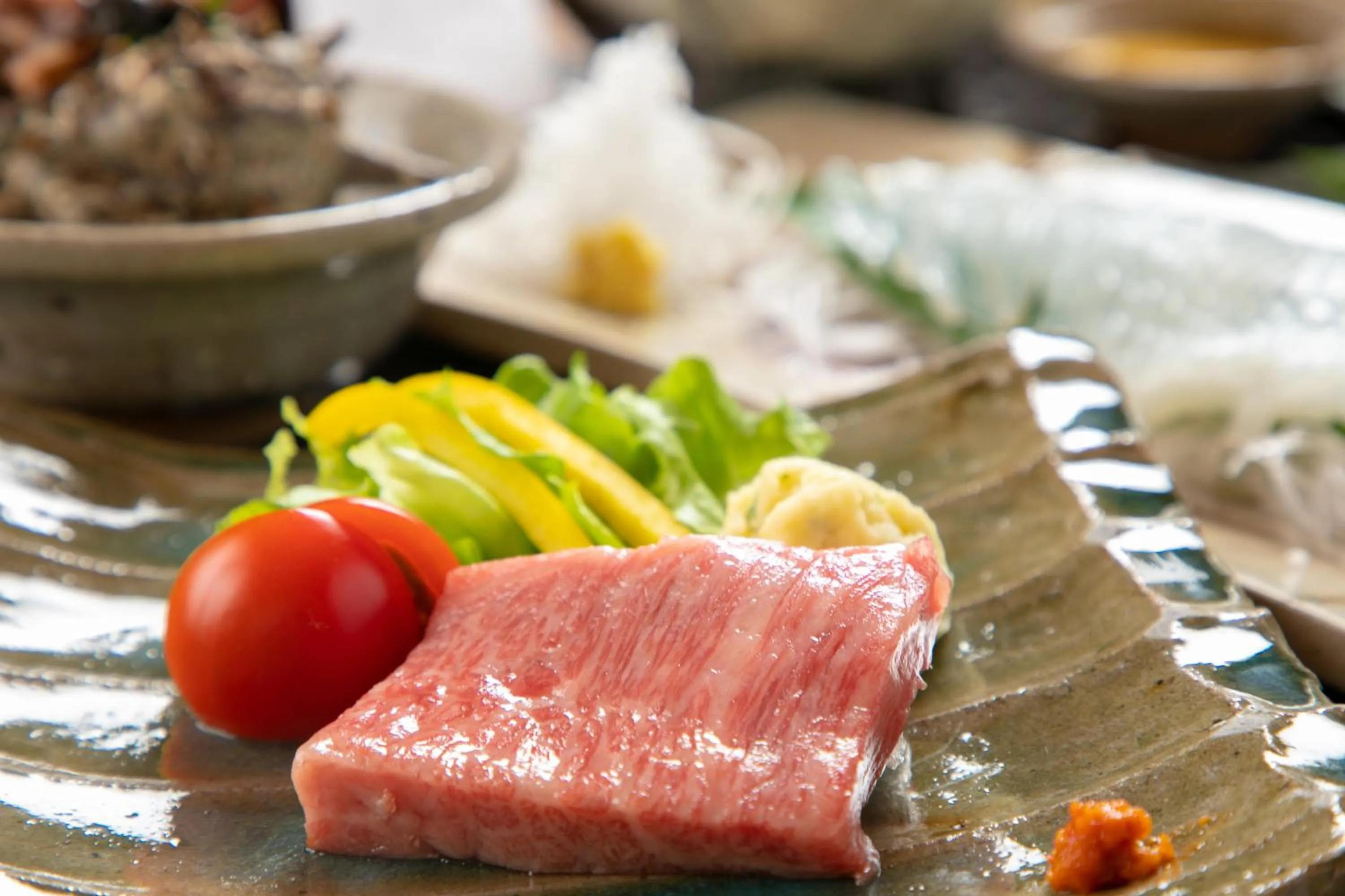 Dinner in Mizuno Ryokan