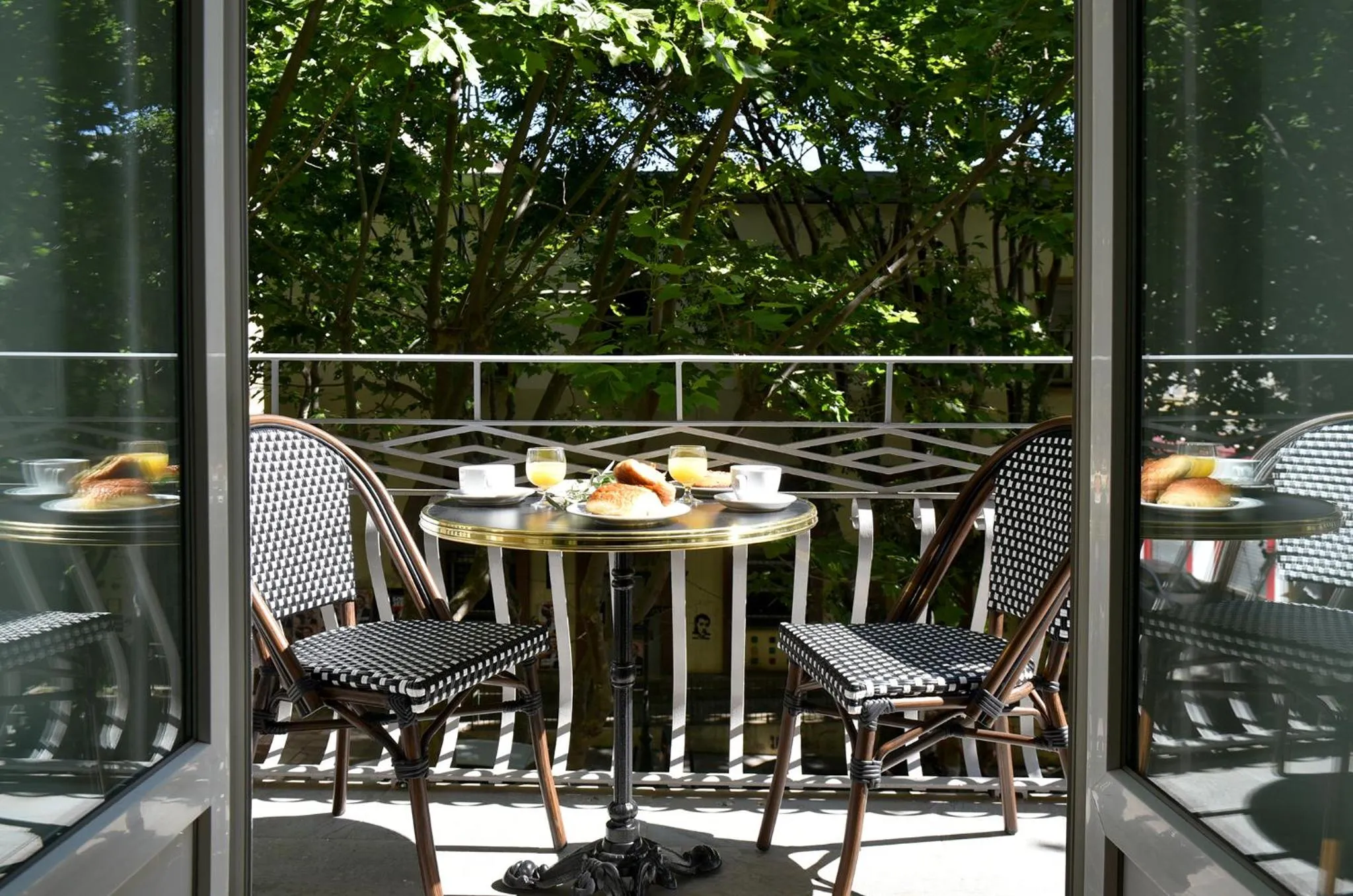 Balcony/Terrace in Hôtel Continental