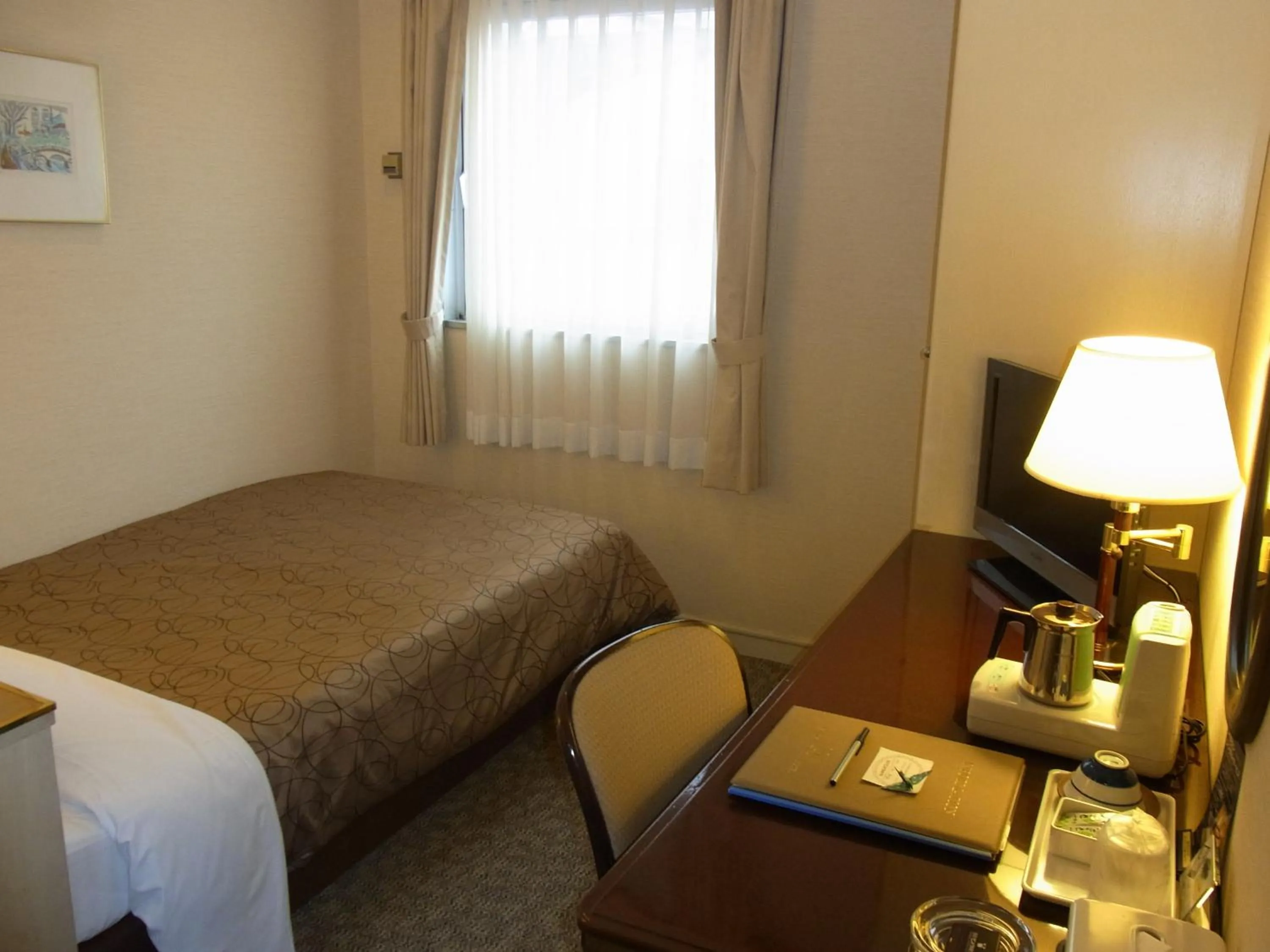 Photo of the whole room, Bed in Asakusa Central Hotel