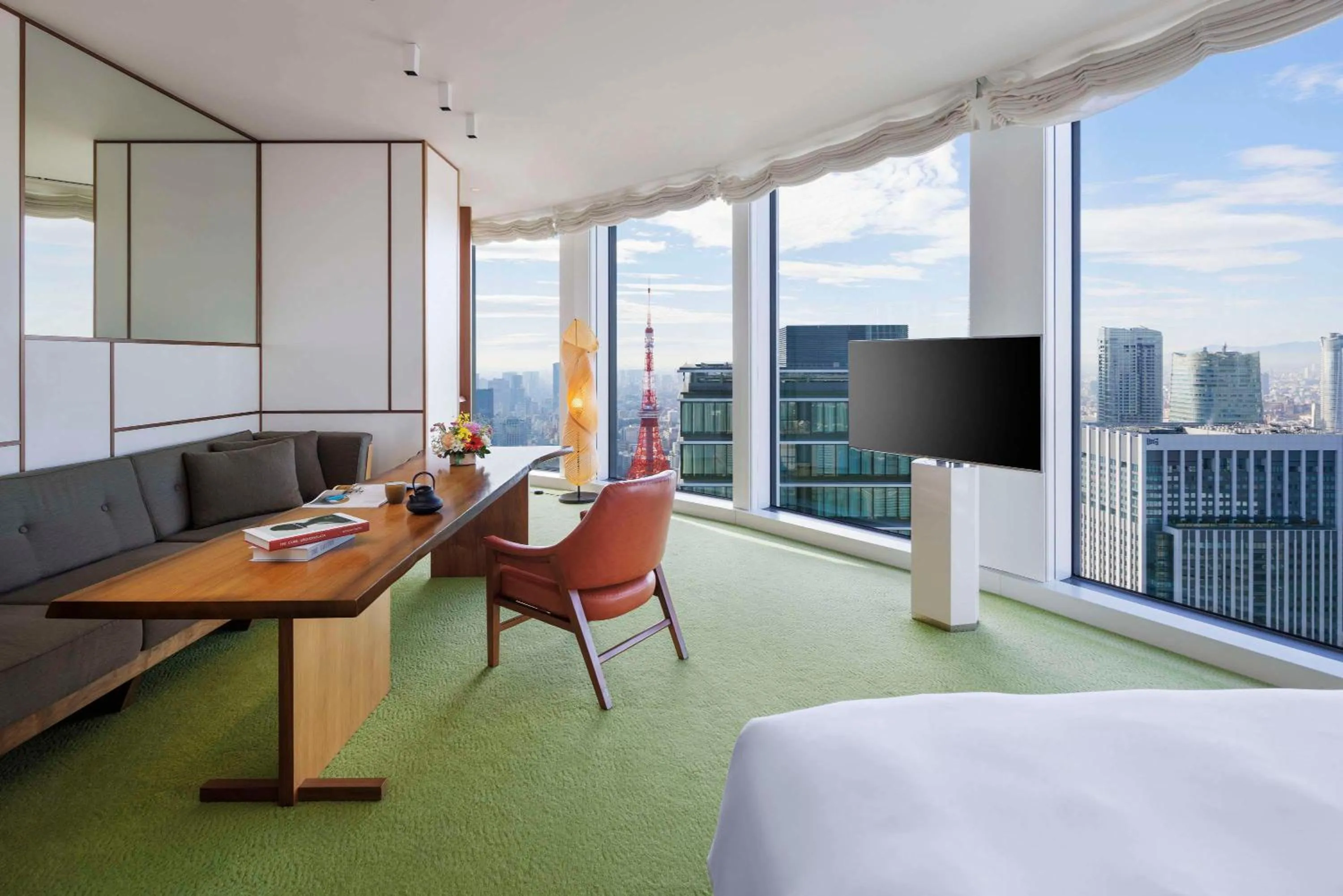 Bedroom, Bed in Andaz Tokyo - A Concept by Hyatt