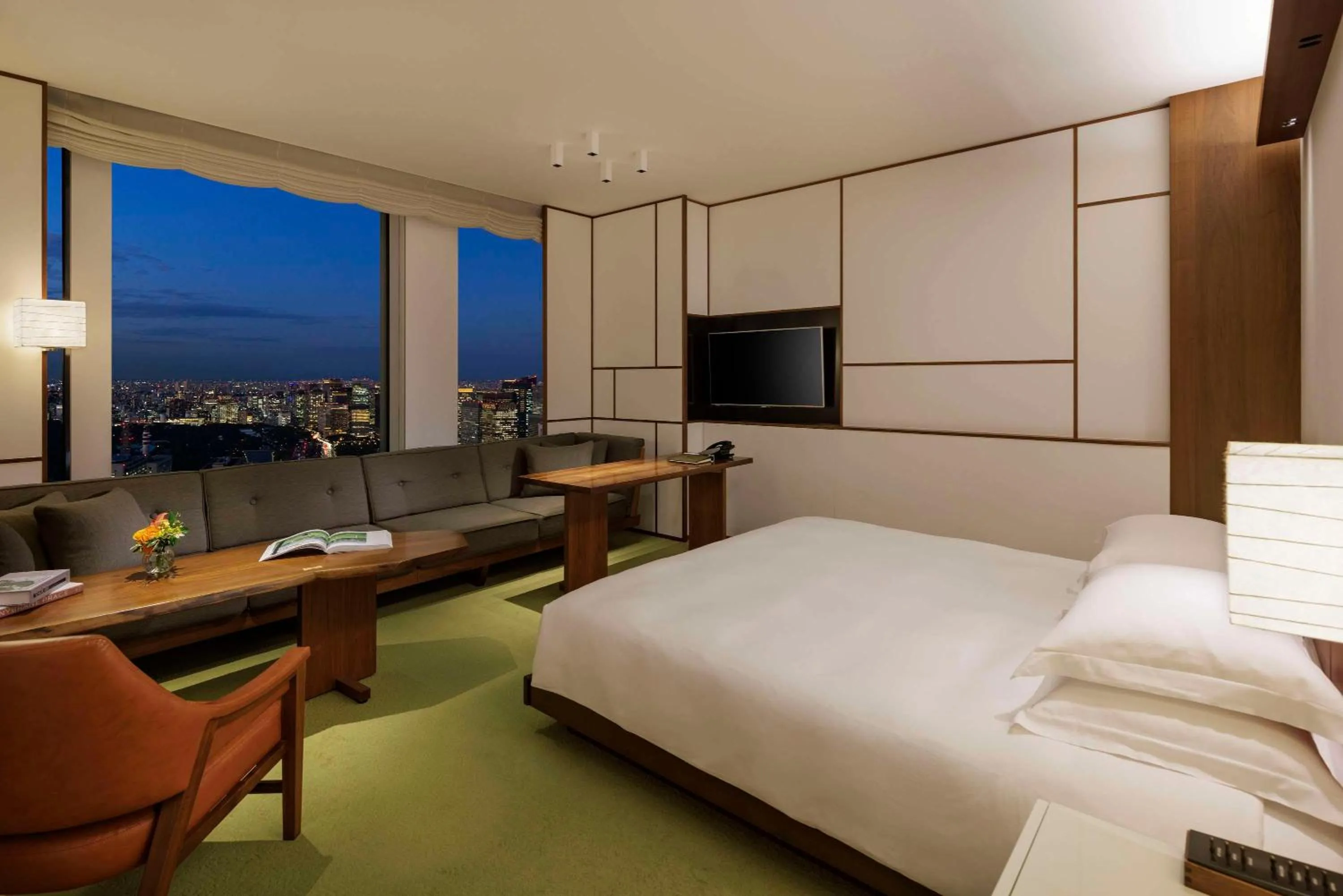 Bedroom, Bed in Andaz Tokyo - A Concept by Hyatt