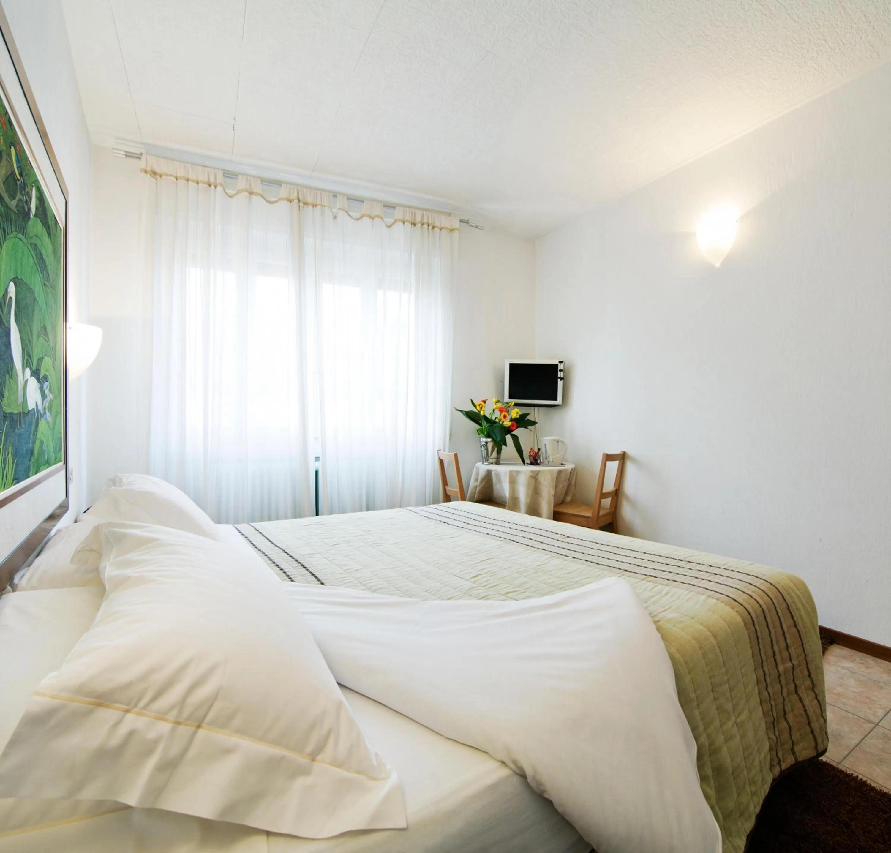 Bed in Antico Albergo Madonna