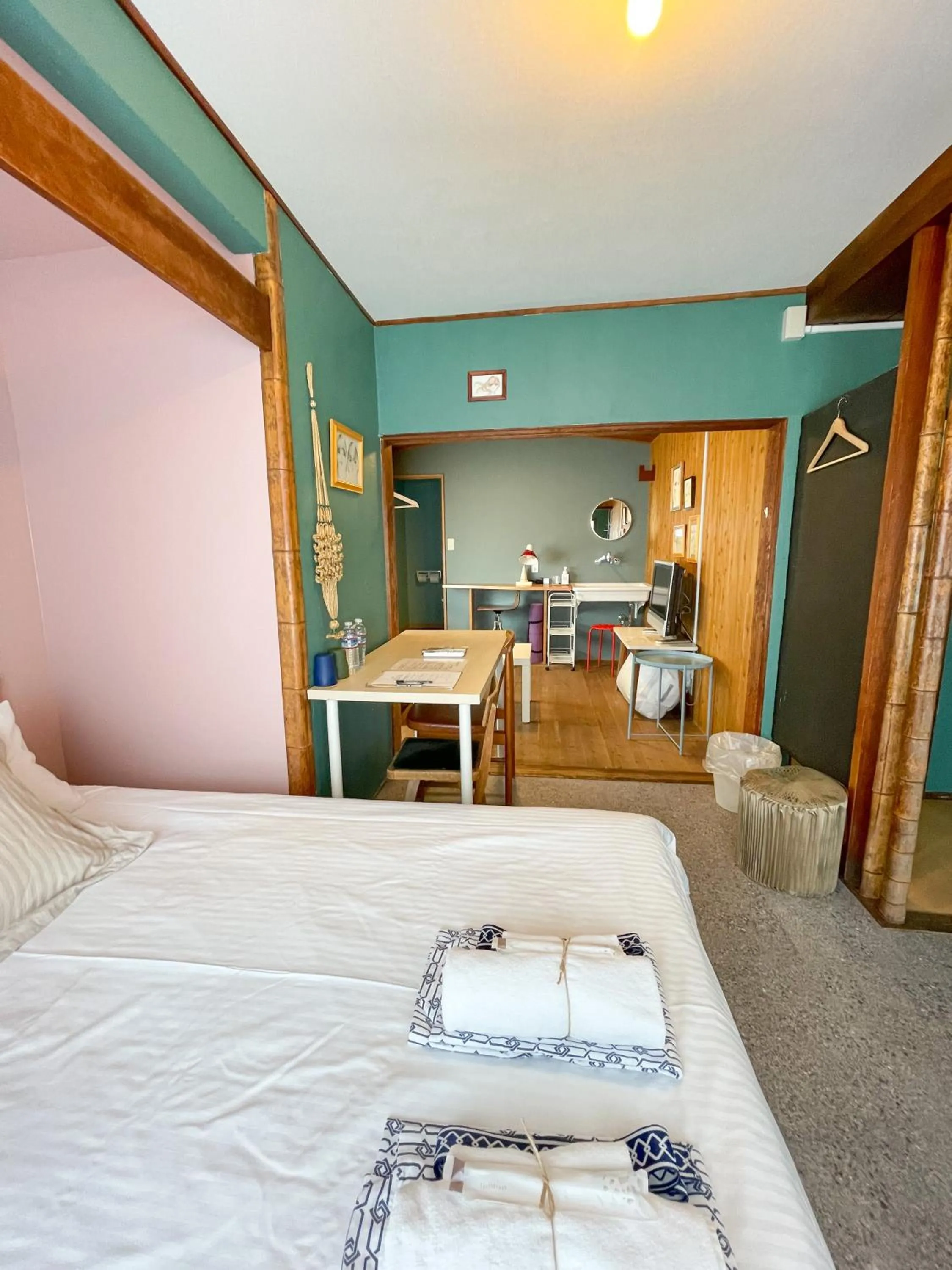 Bed in Kikusui Ryokan