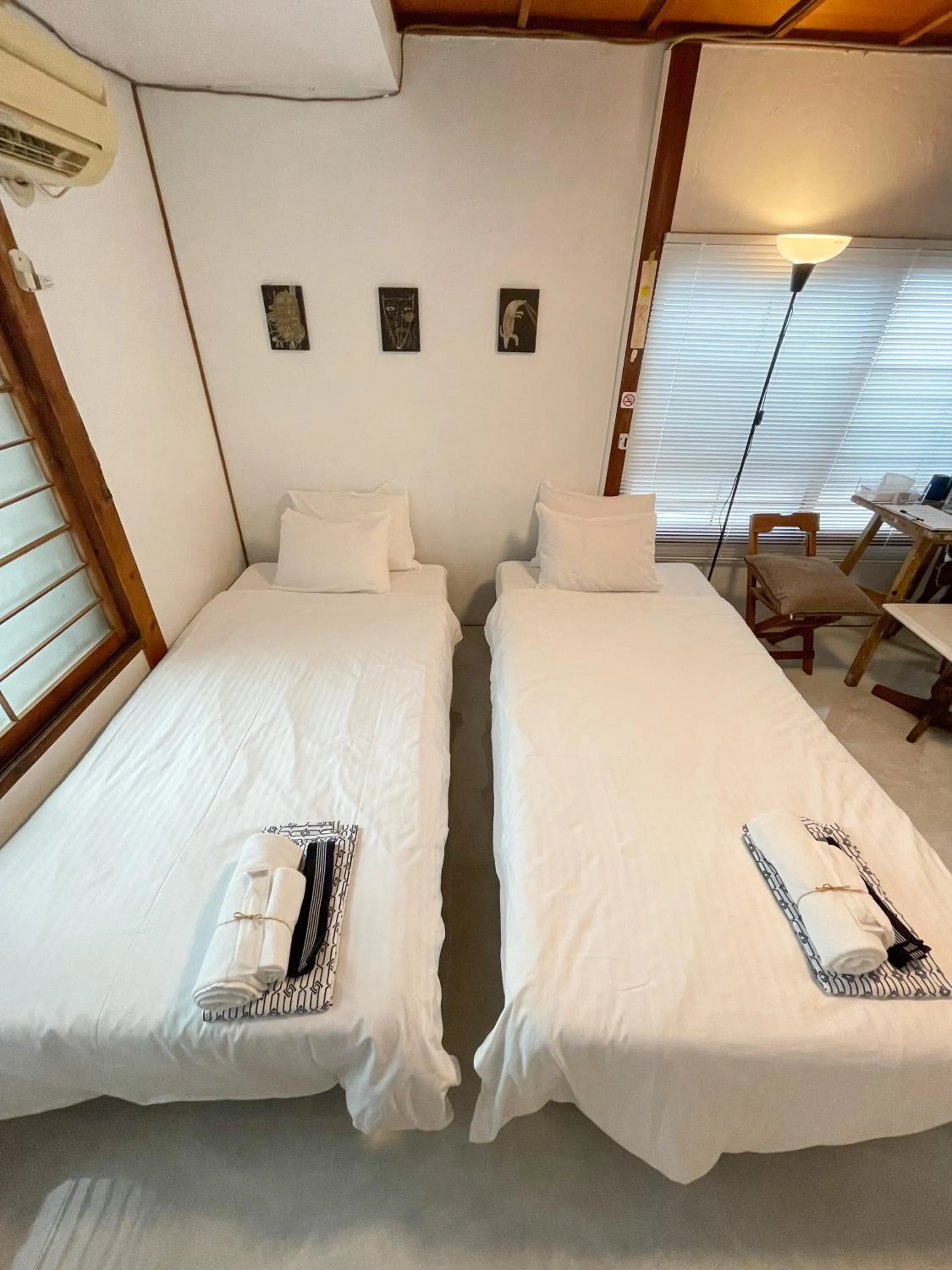 Bed in Kikusui Ryokan