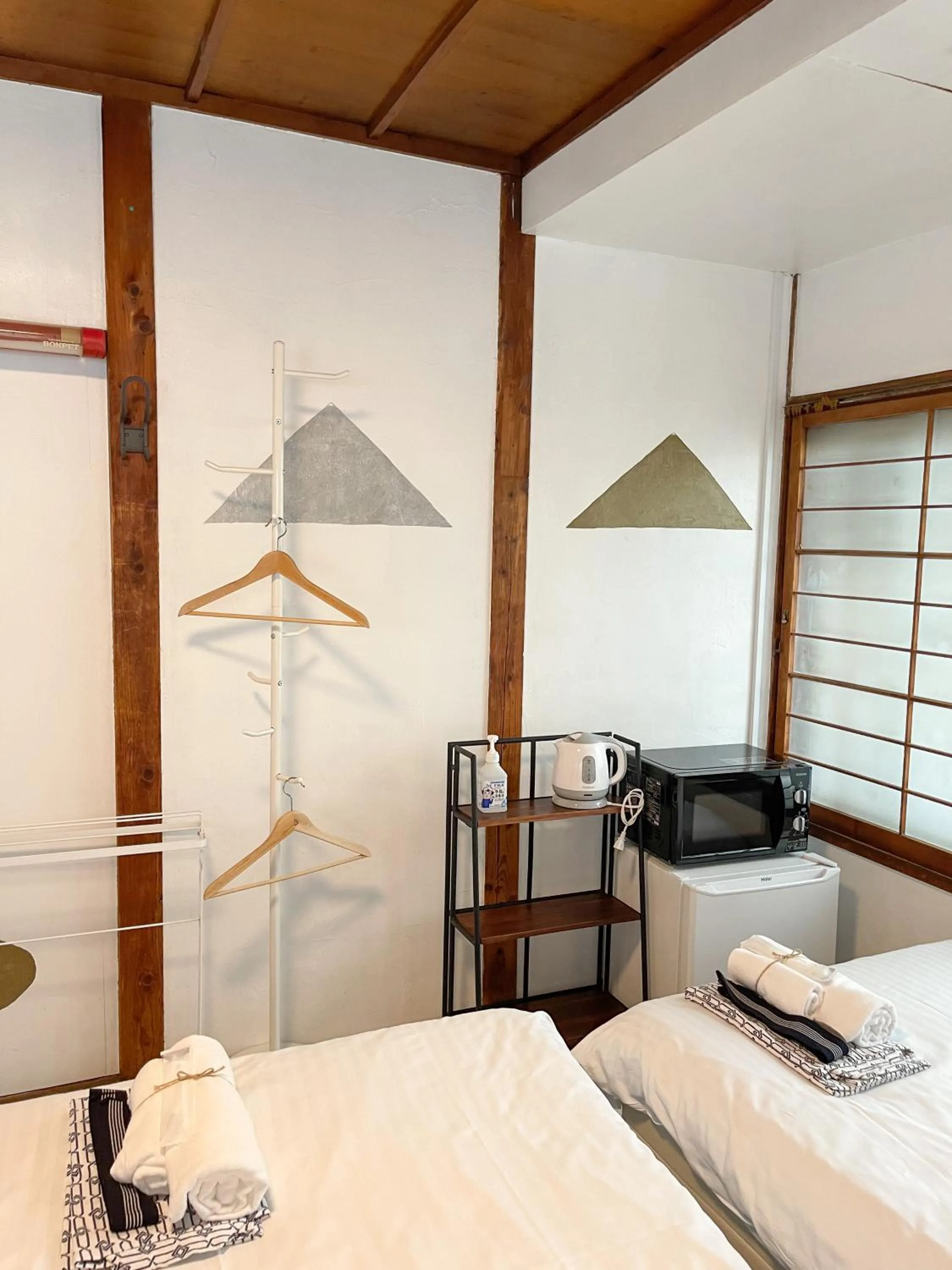 Bed in Kikusui Ryokan