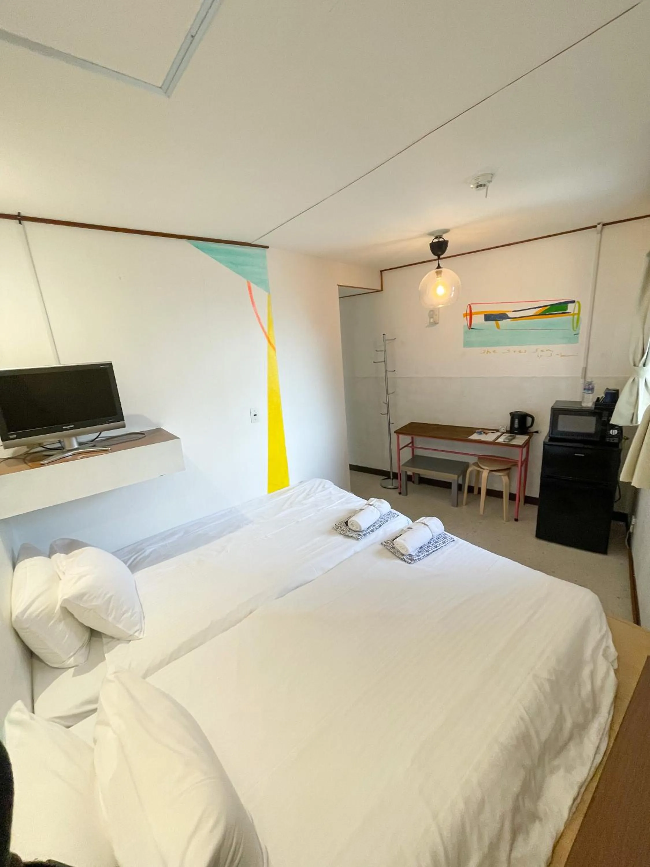 Bed in Kikusui Ryokan