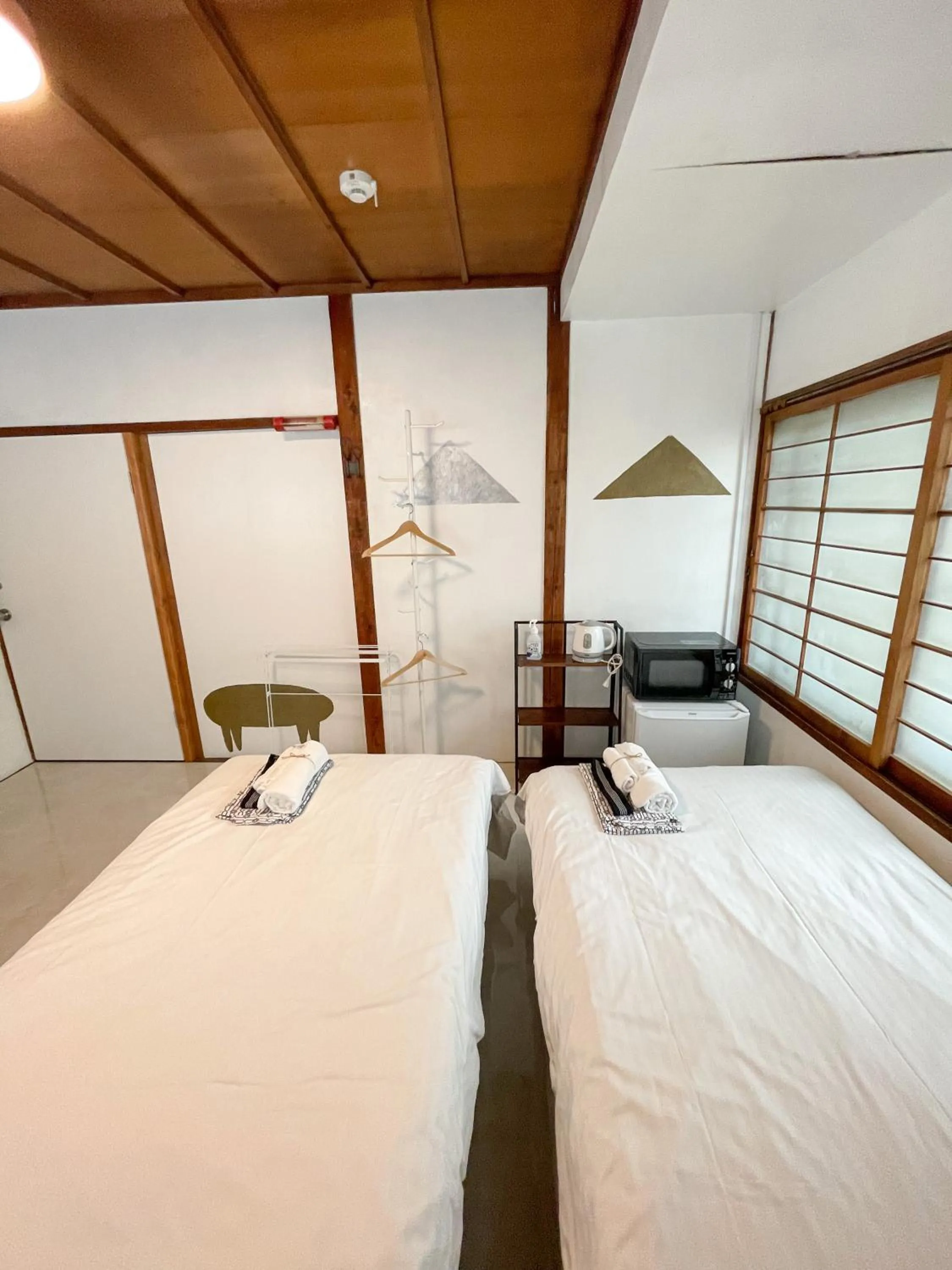 Bed in Kikusui Ryokan