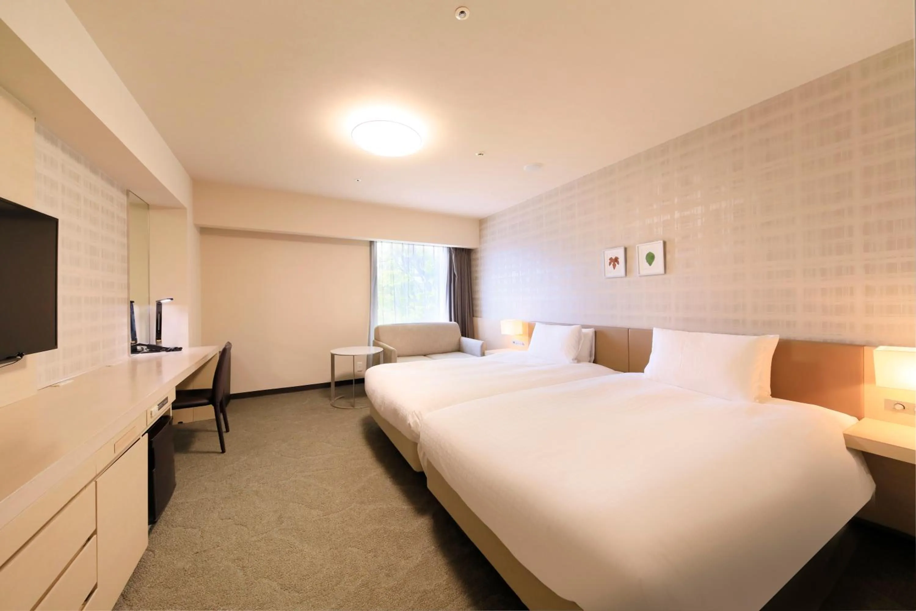 Photo of the whole room, Bed in Richmond Hotel Fukushima Ekimae