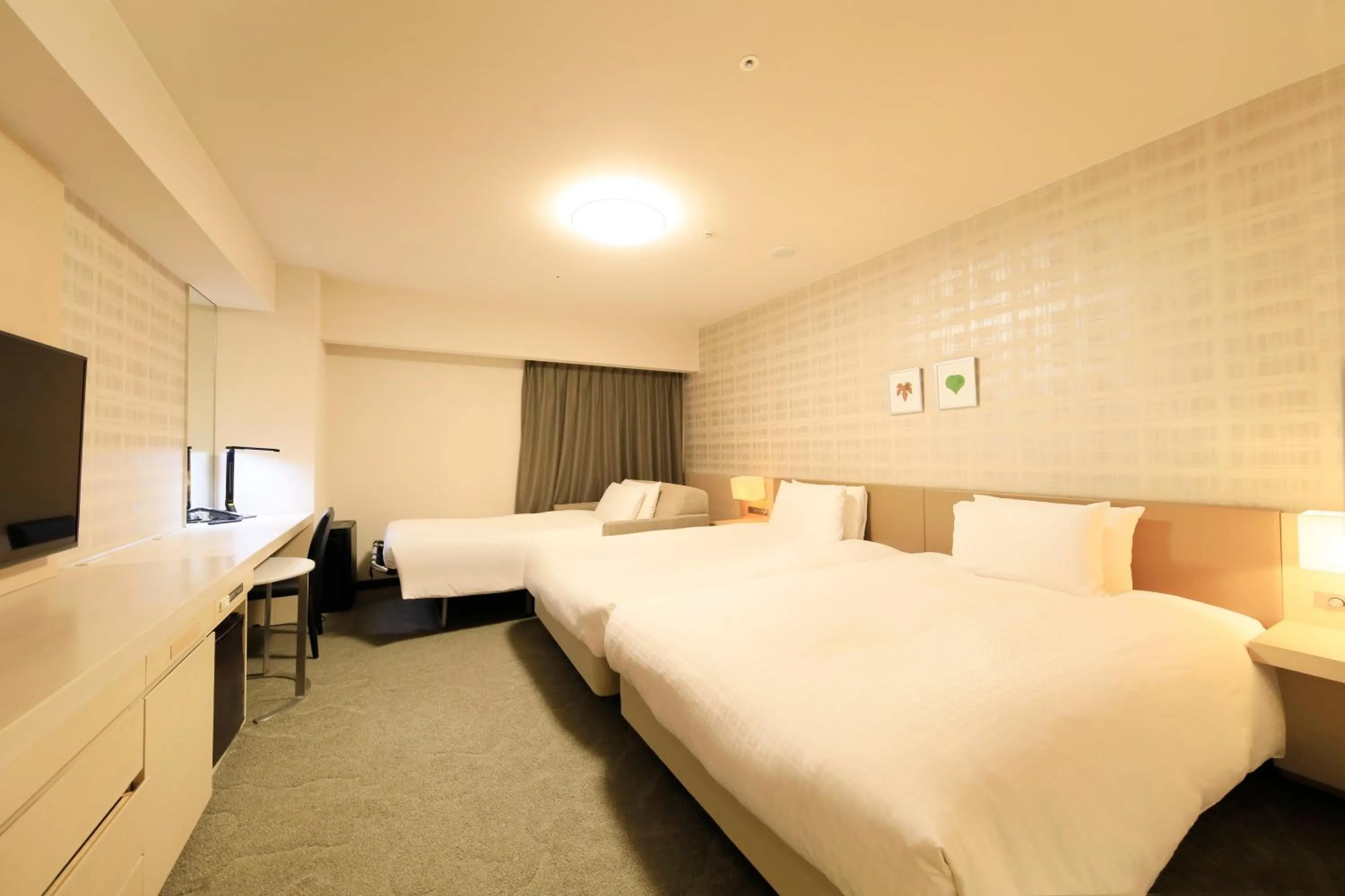 Photo of the whole room, Bed in Richmond Hotel Fukushima Ekimae
