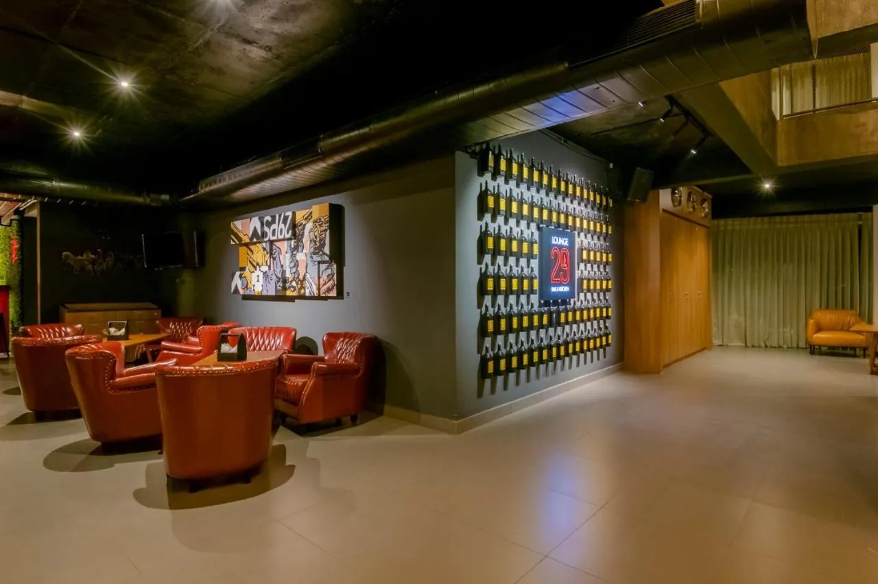 Lounge or bar in Samasth Palatial