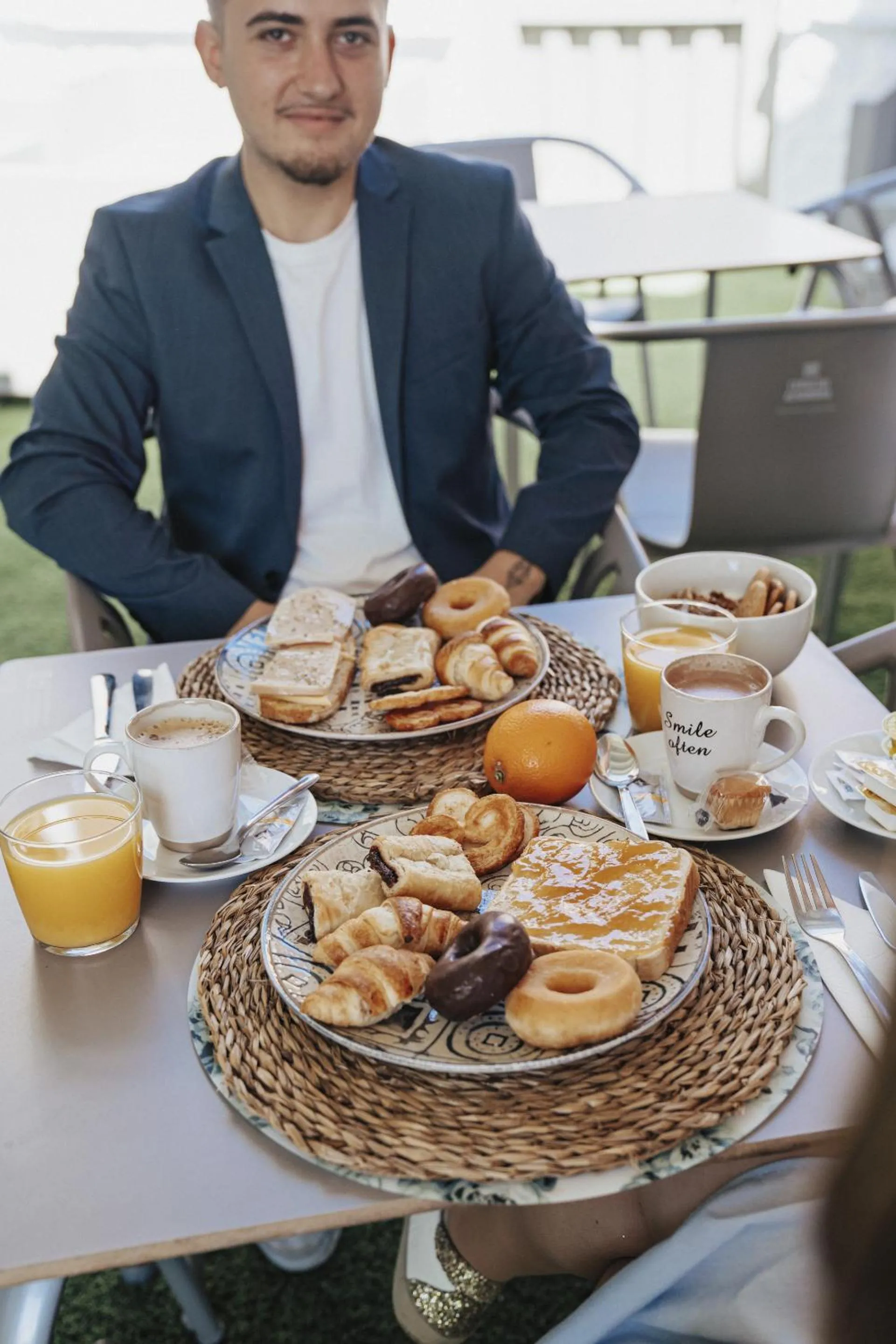 Breakfast in Hotel Posada del Mar