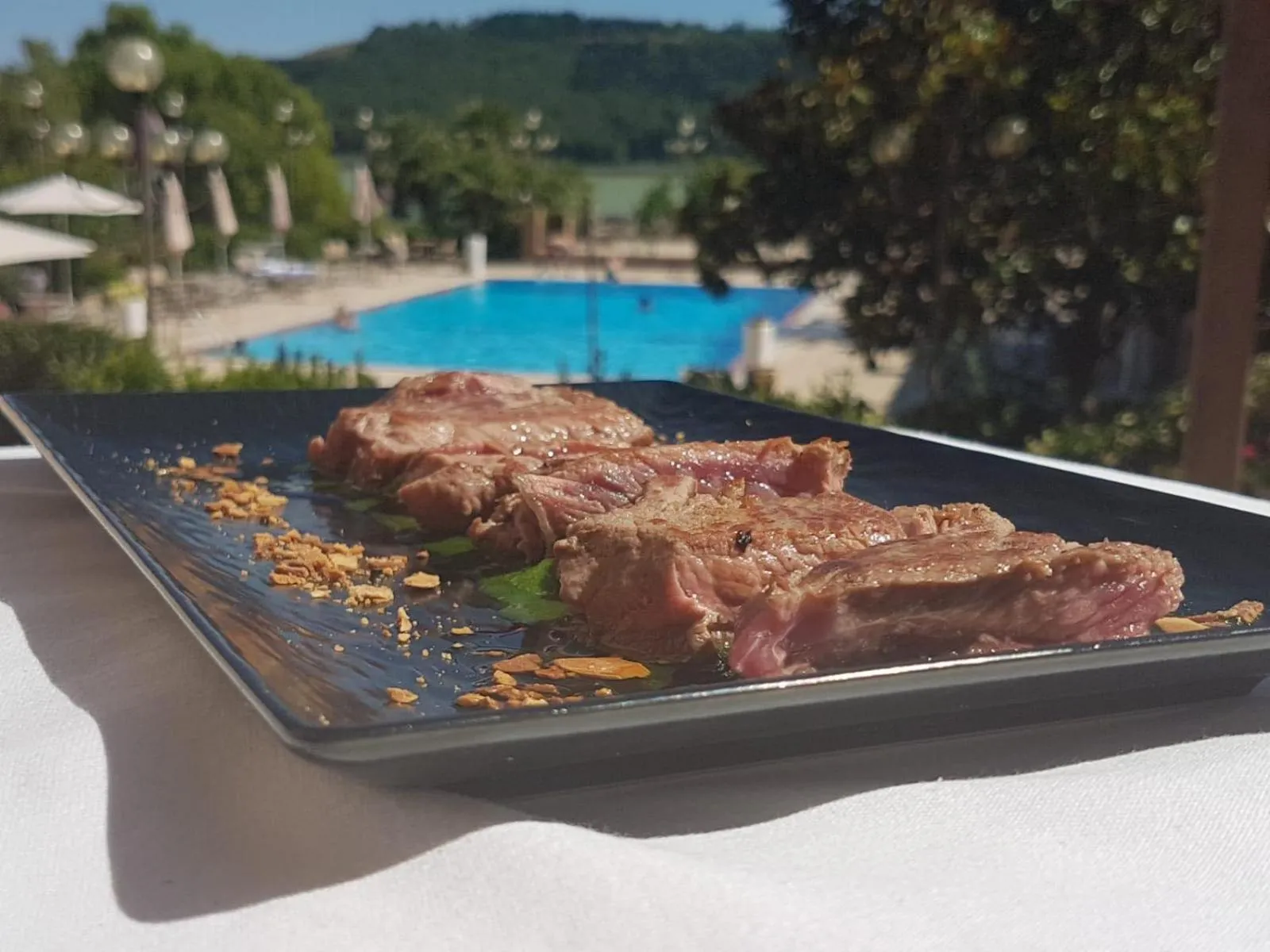 Food in Riviera Hotel