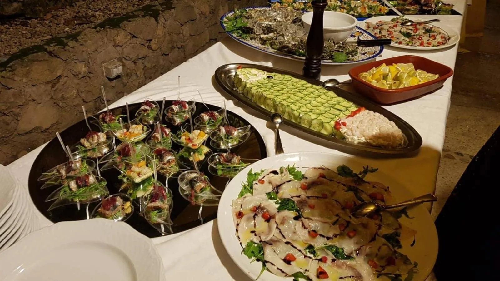 Food in Riviera Hotel