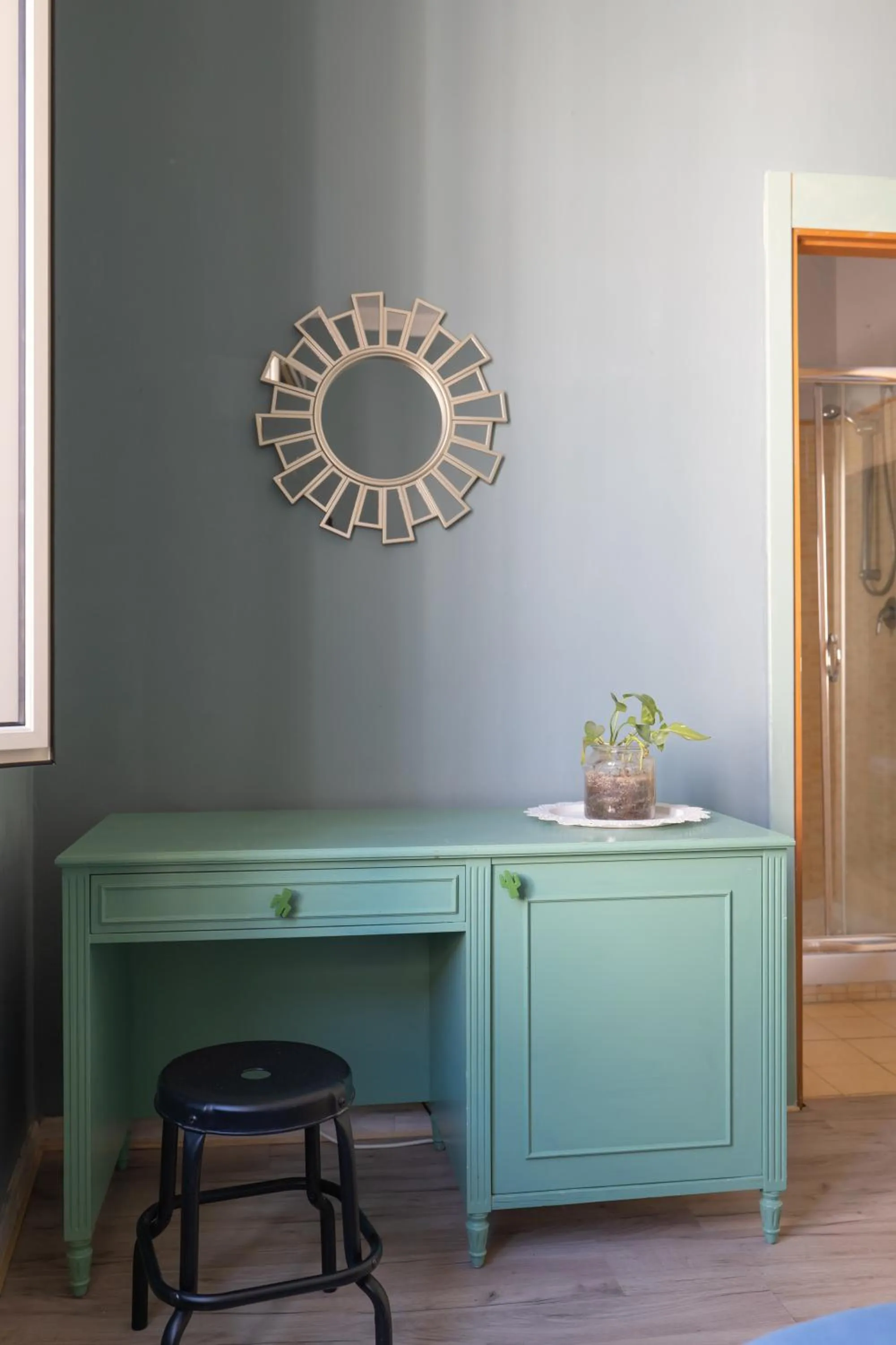 Decorative detail in Ostello degli Elefanti