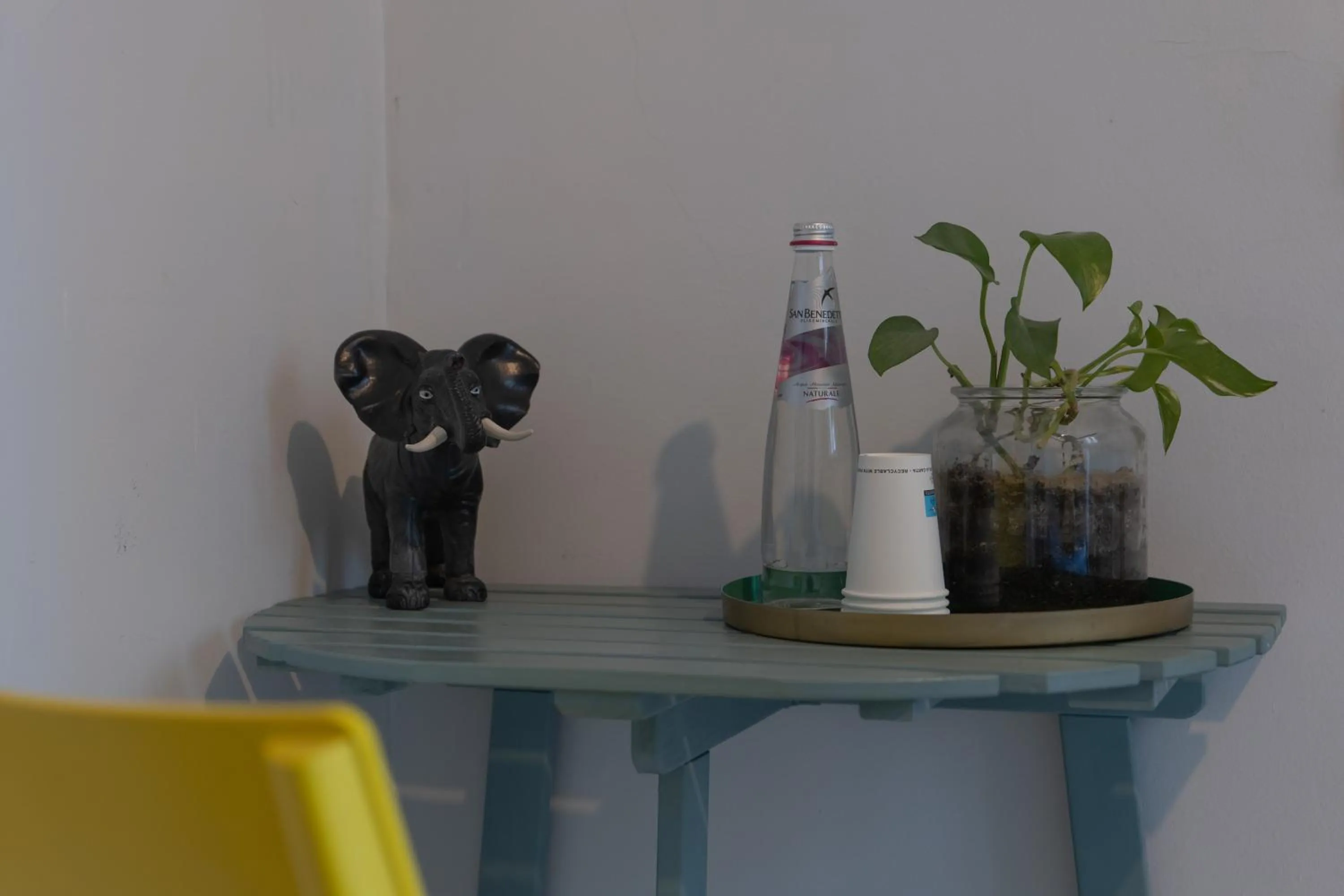 Decorative detail in Ostello degli Elefanti