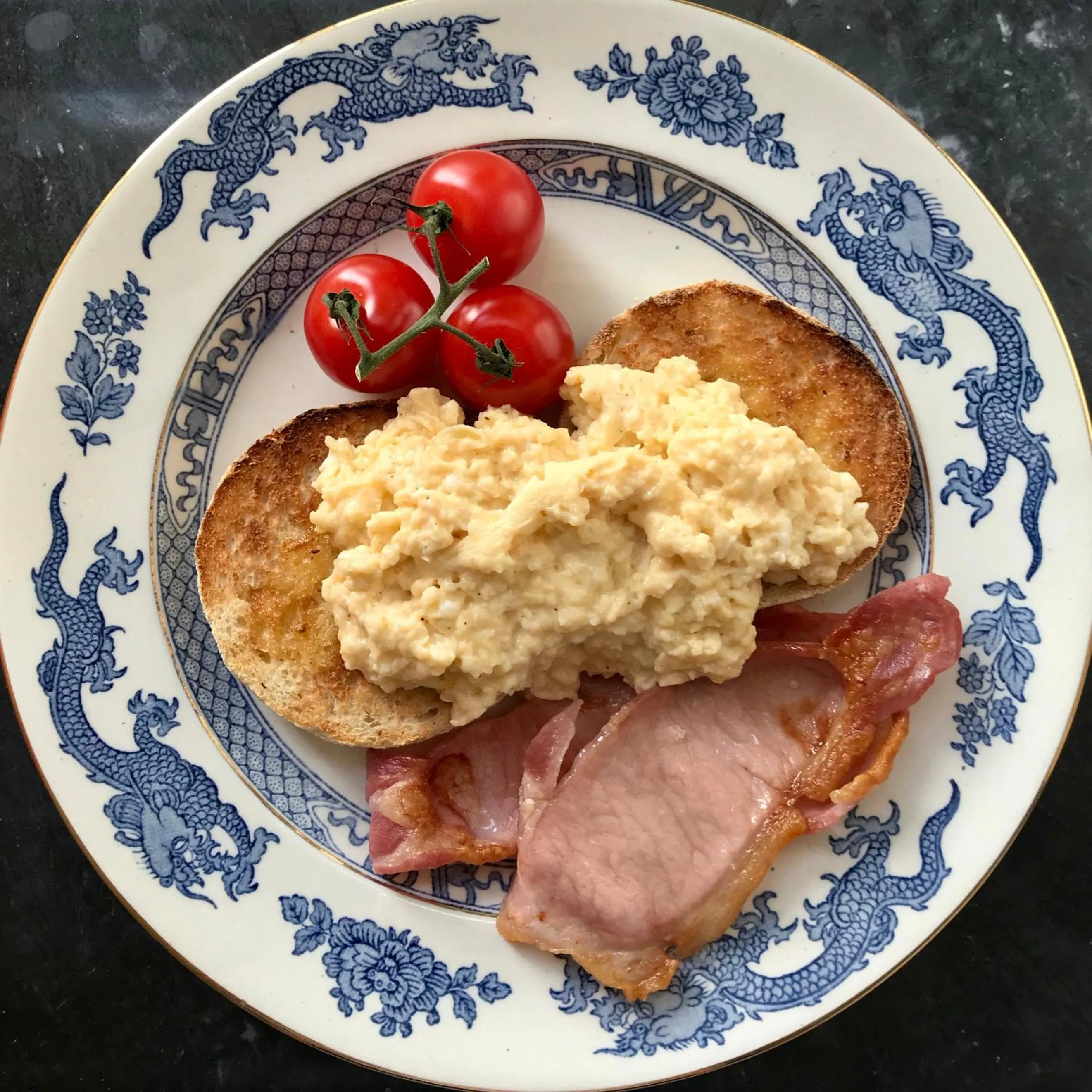 Food close-up in Grove House