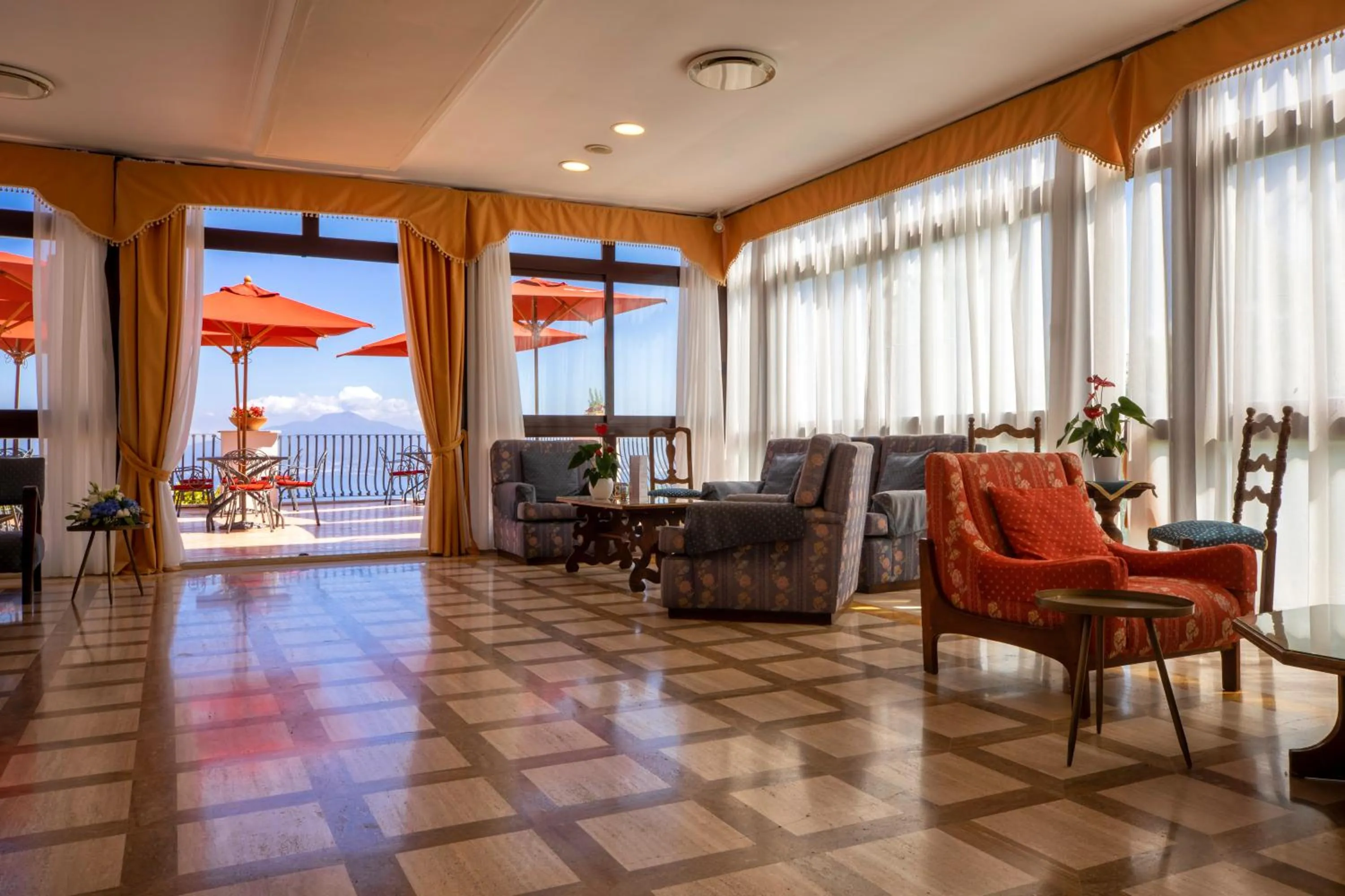 Lounge or bar in Grand Hotel Hermitage