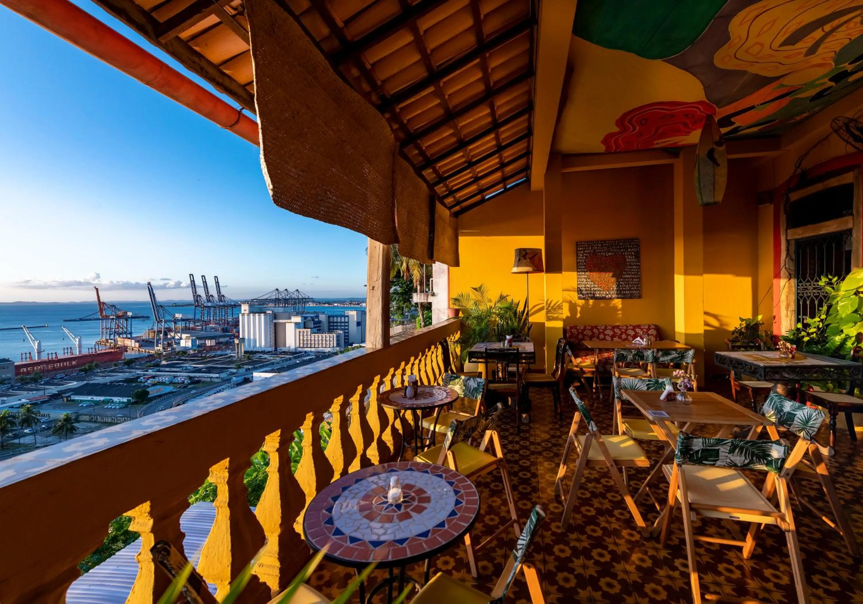 Patio in Pousada Des Arts