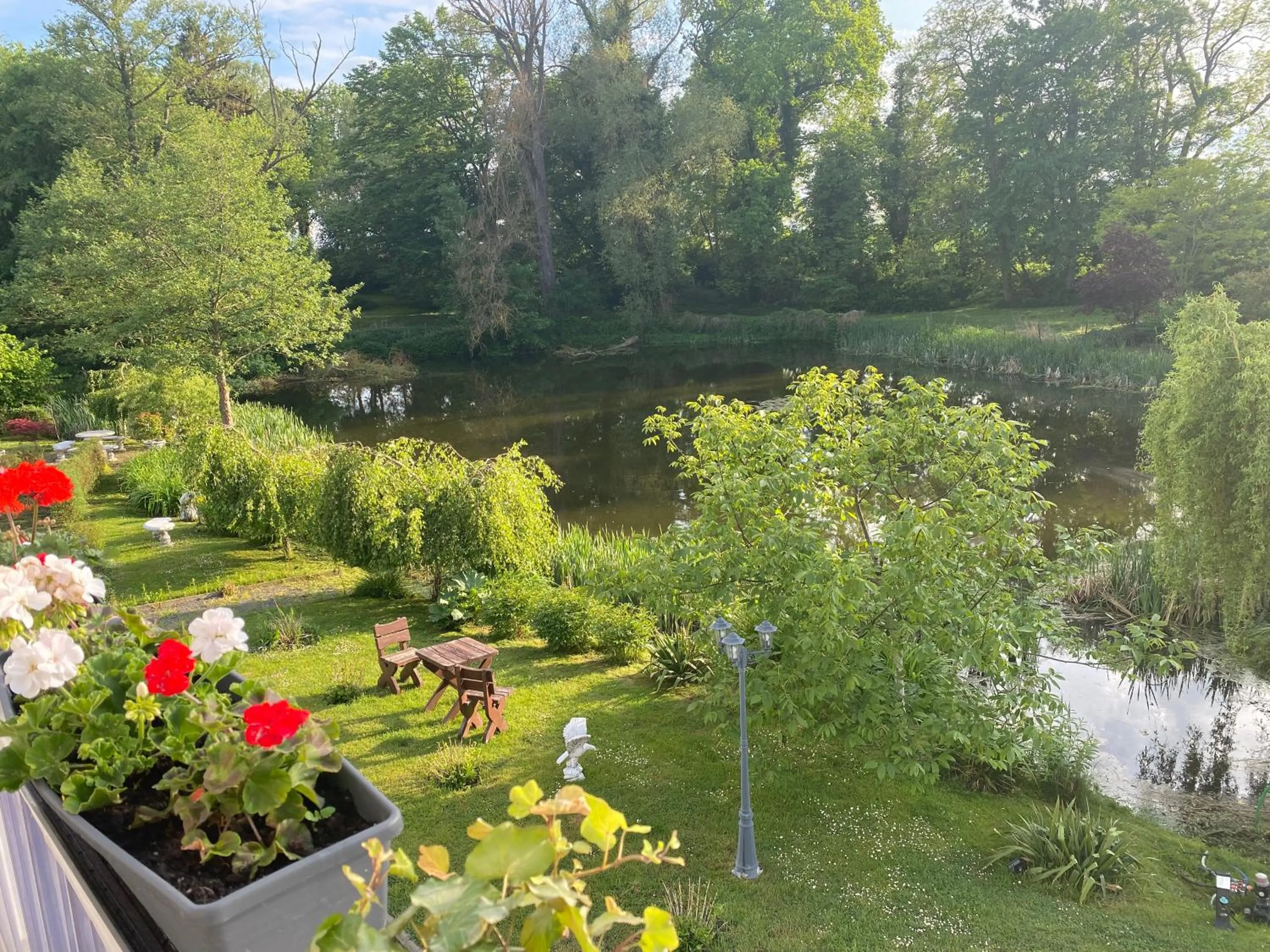 Garden view in Jagdschloss lalendorf