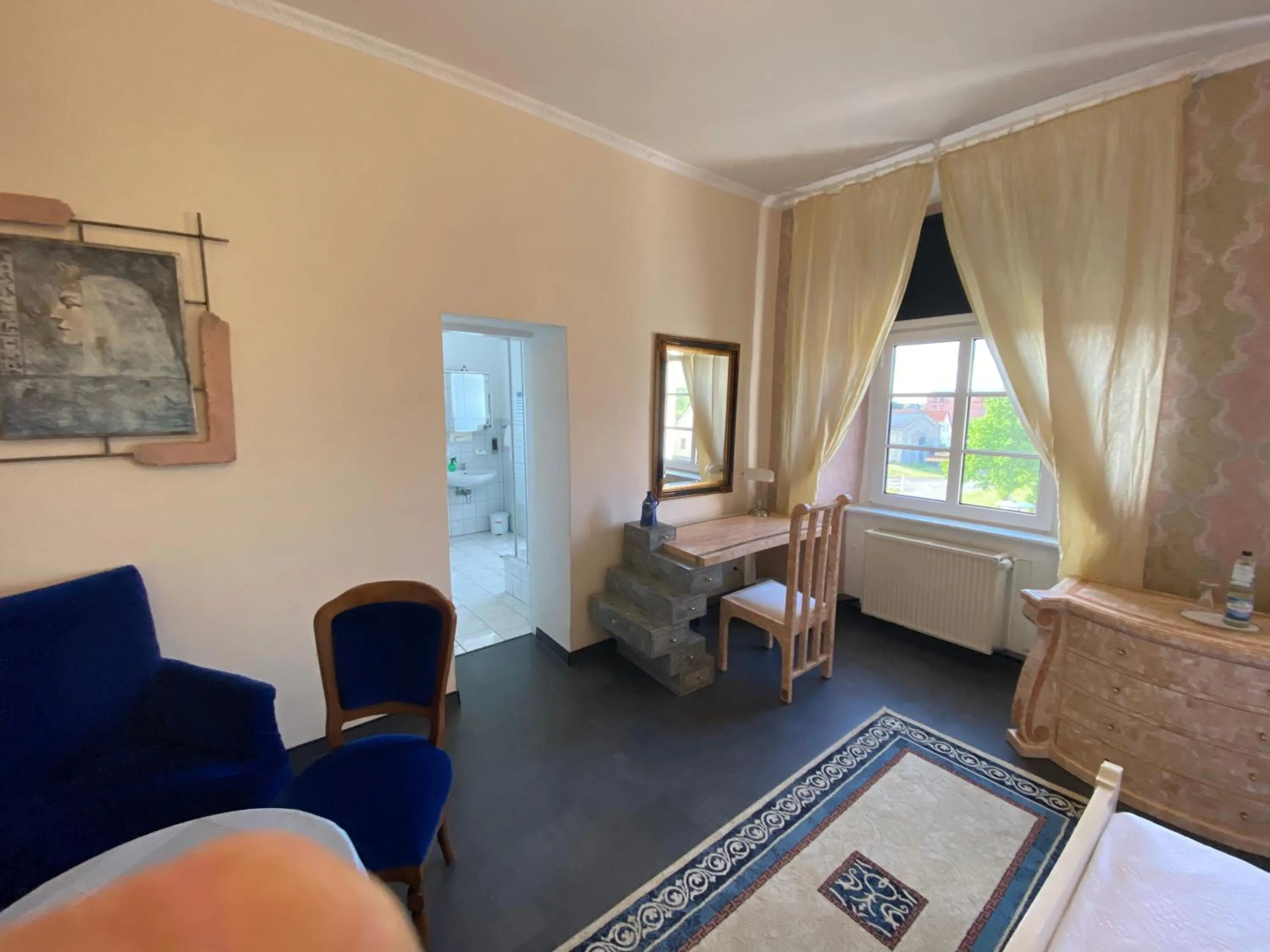 Seating area, Bed in Jagdschloss lalendorf