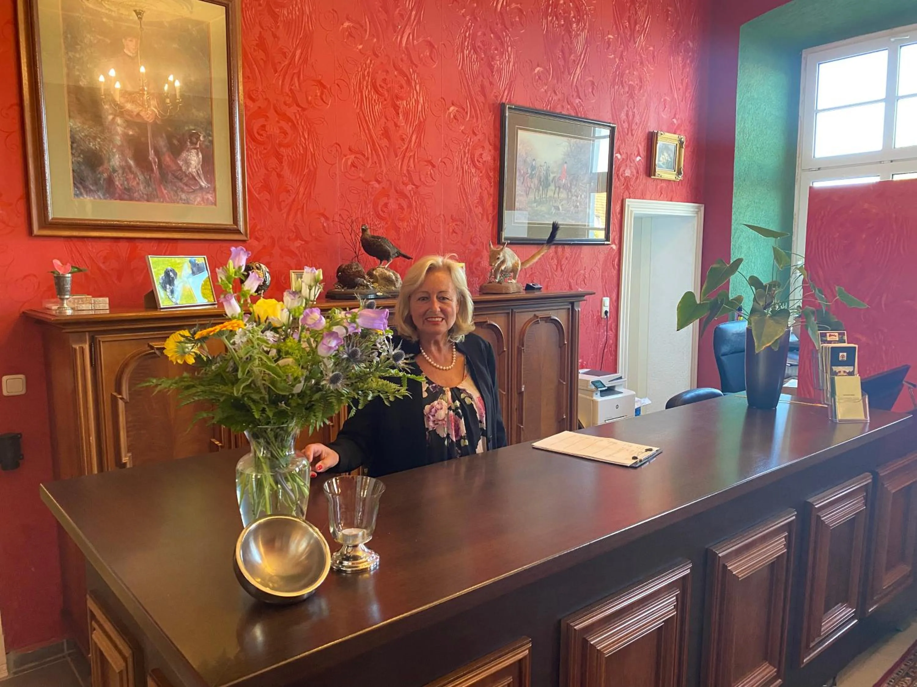 Lobby or reception in Jagdschloss lalendorf