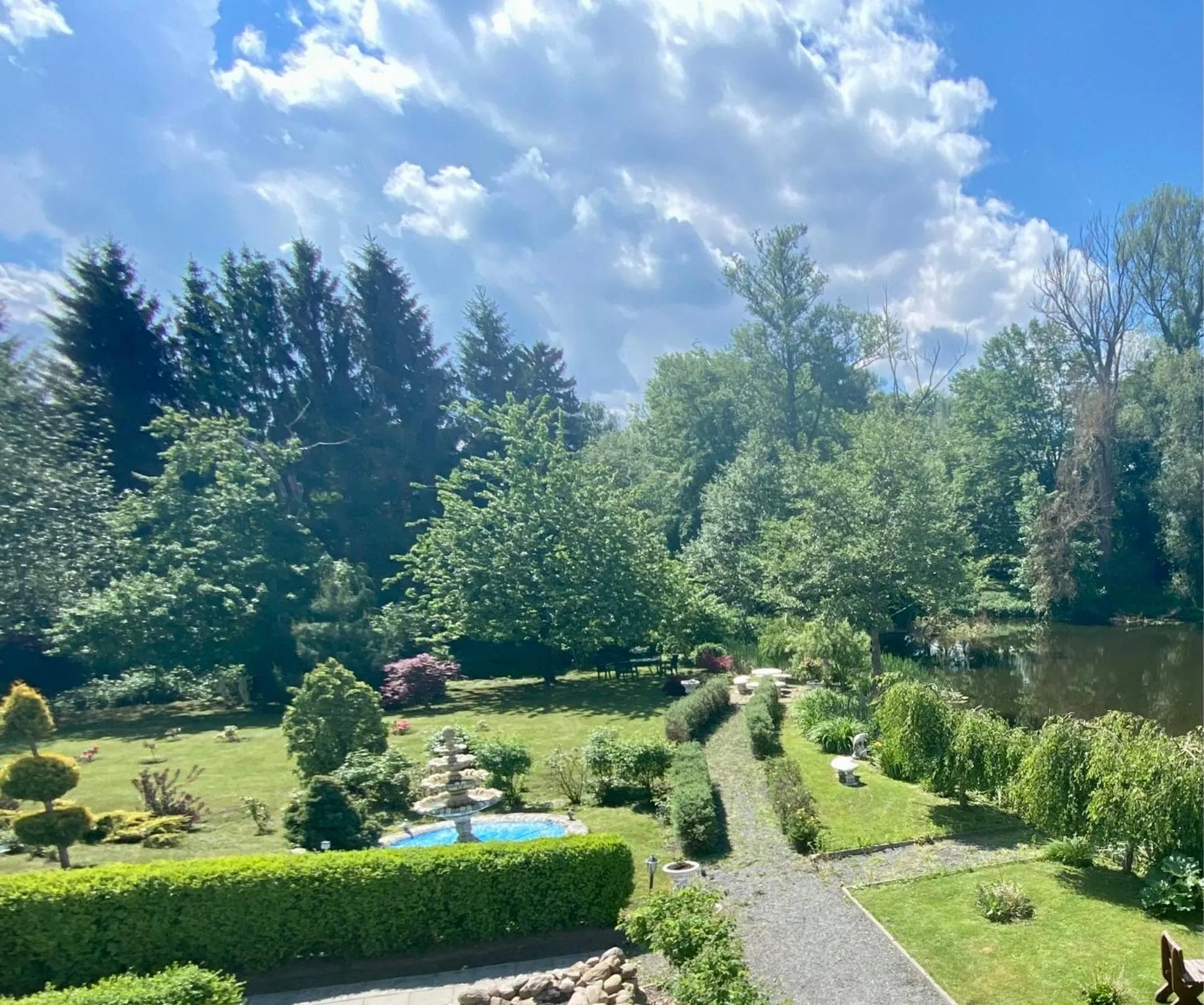 Garden in Jagdschloss lalendorf