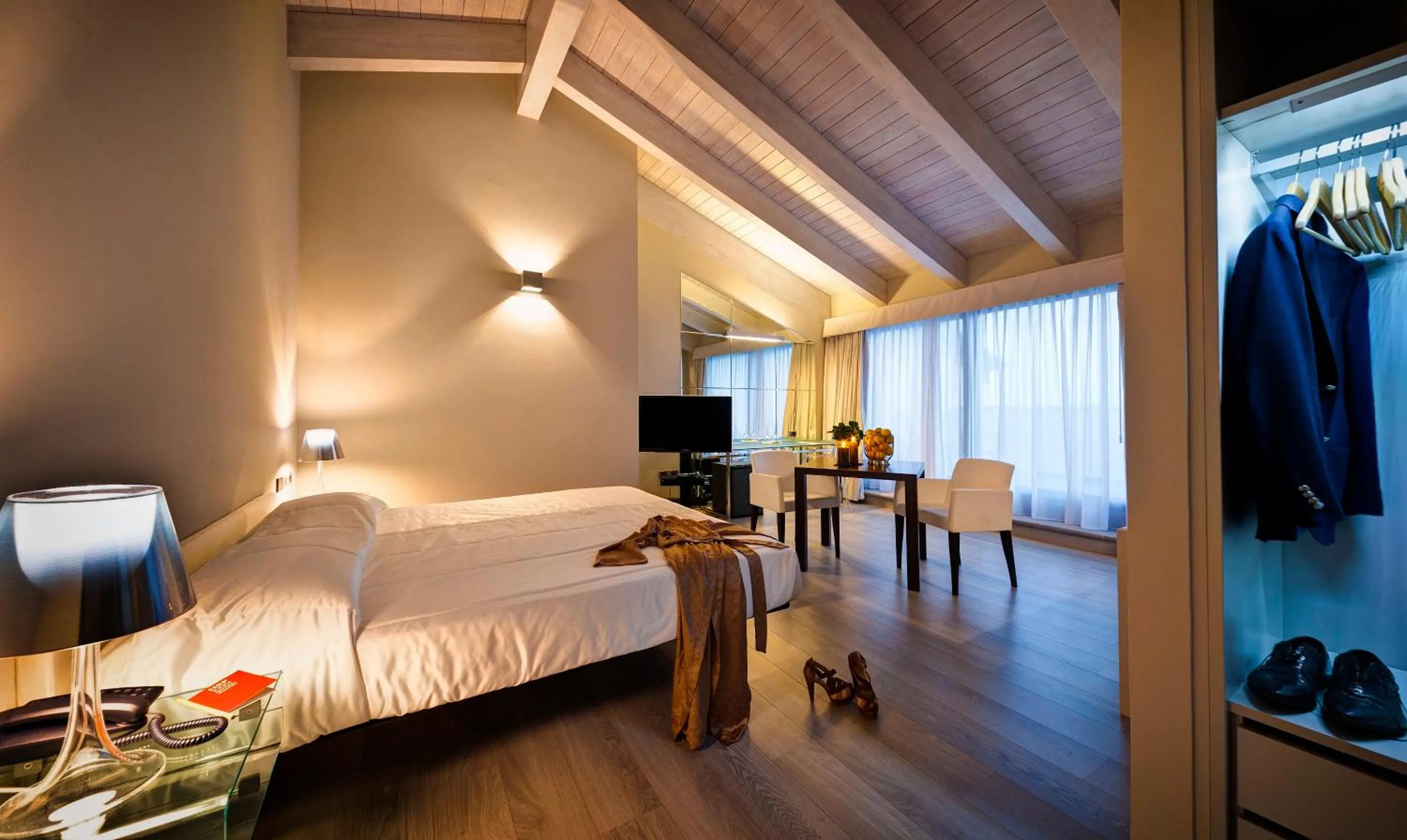 Photo of the whole room, Bed in Hotel Ristorante Sogno