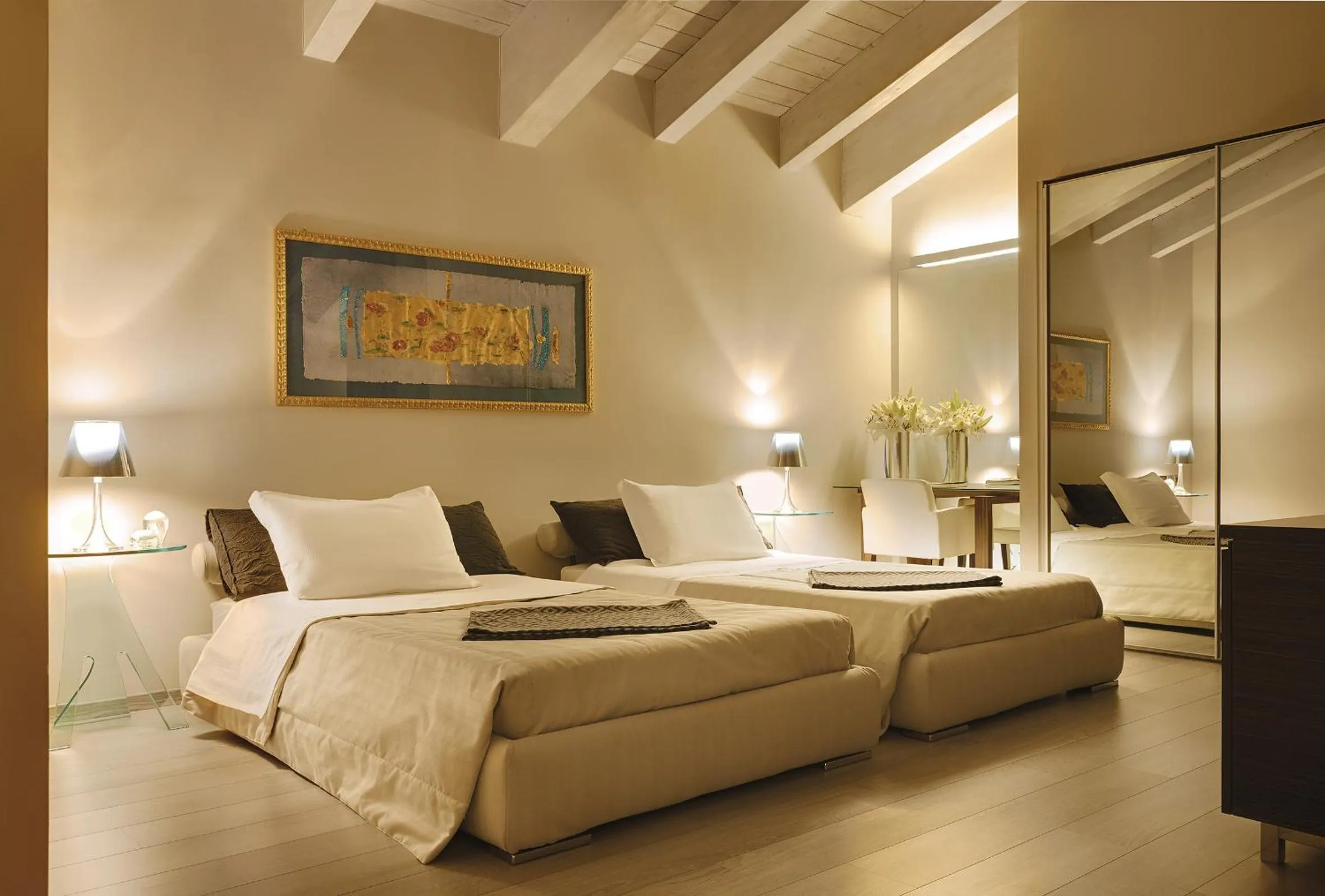 Photo of the whole room, Bed in Hotel Ristorante Sogno