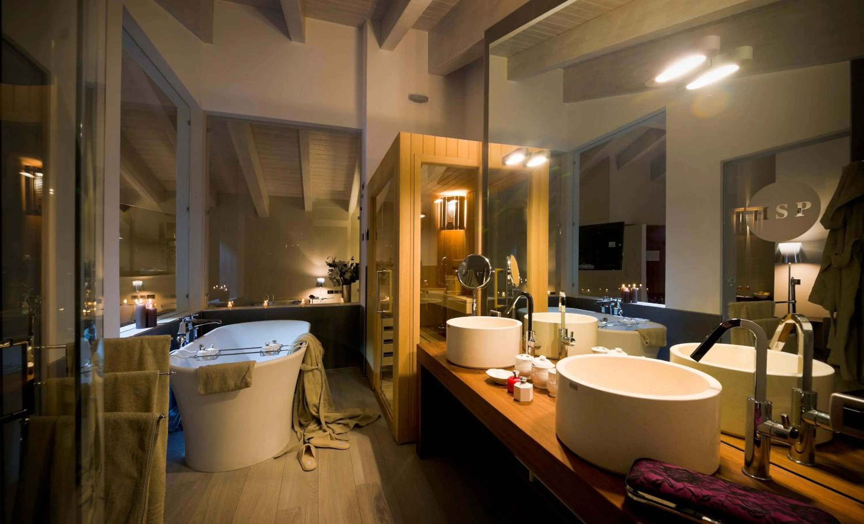 Bathroom in Hotel Ristorante Sogno