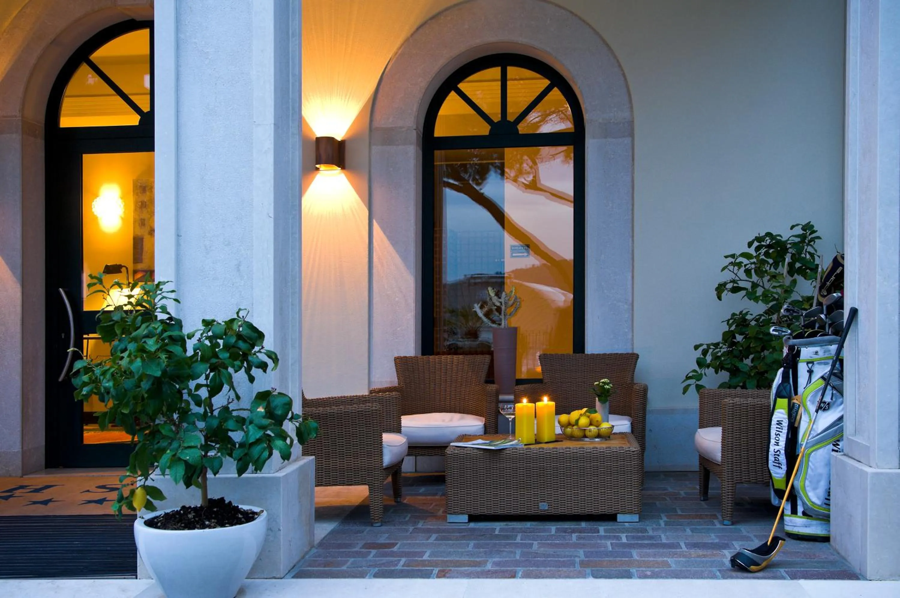 Patio in Hotel Ristorante Sogno