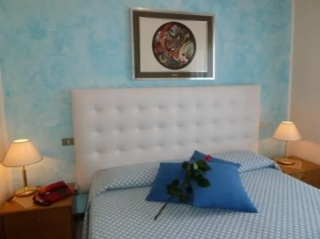 Bed in Hotel Acapulco