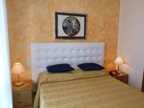 Bed in Hotel Acapulco