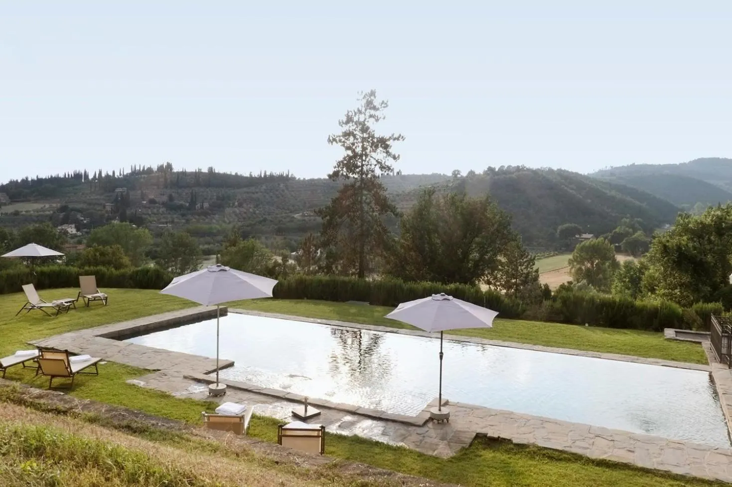 Swimming pool in Relais La Torre