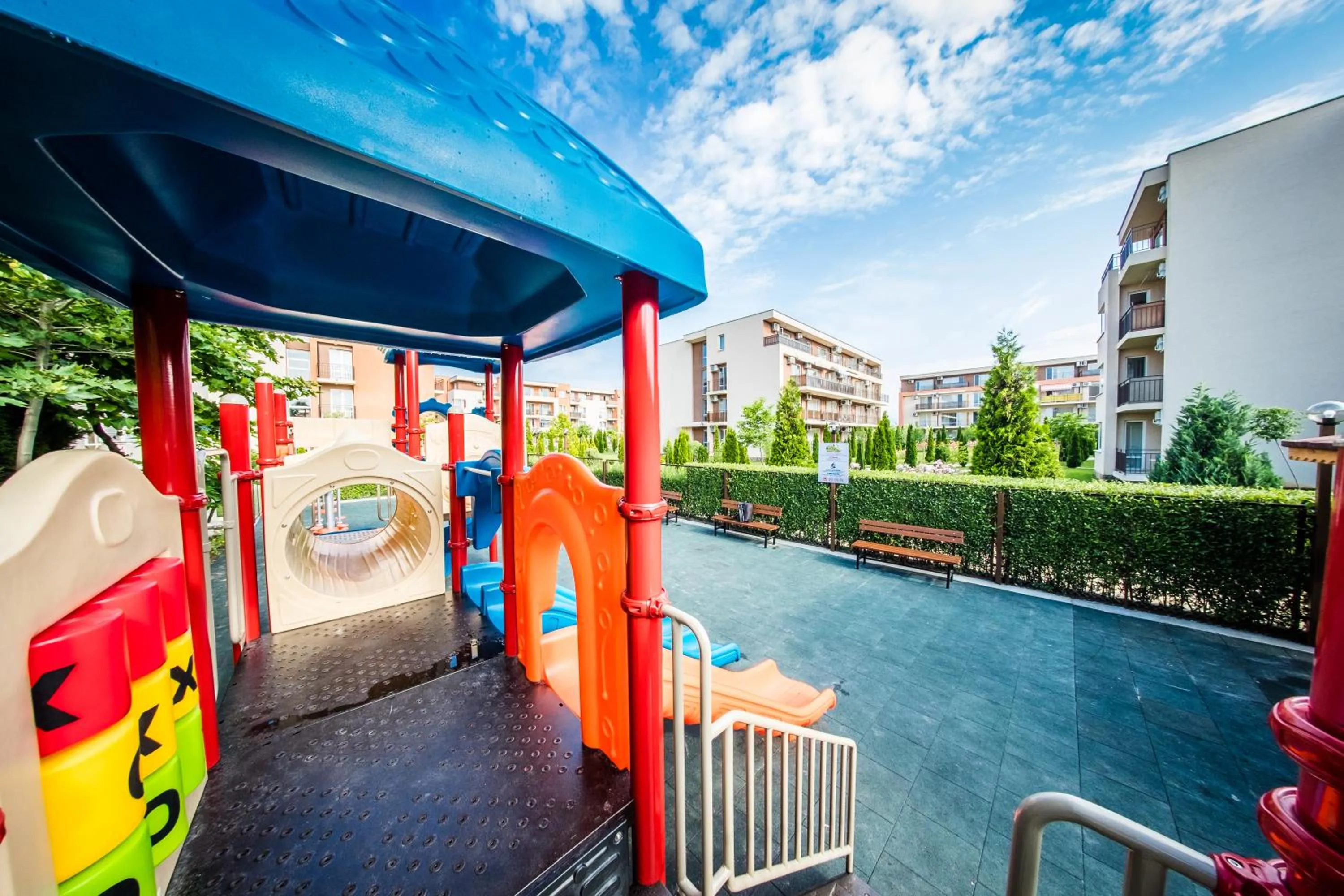 Children play ground in Orchid Fort Garden