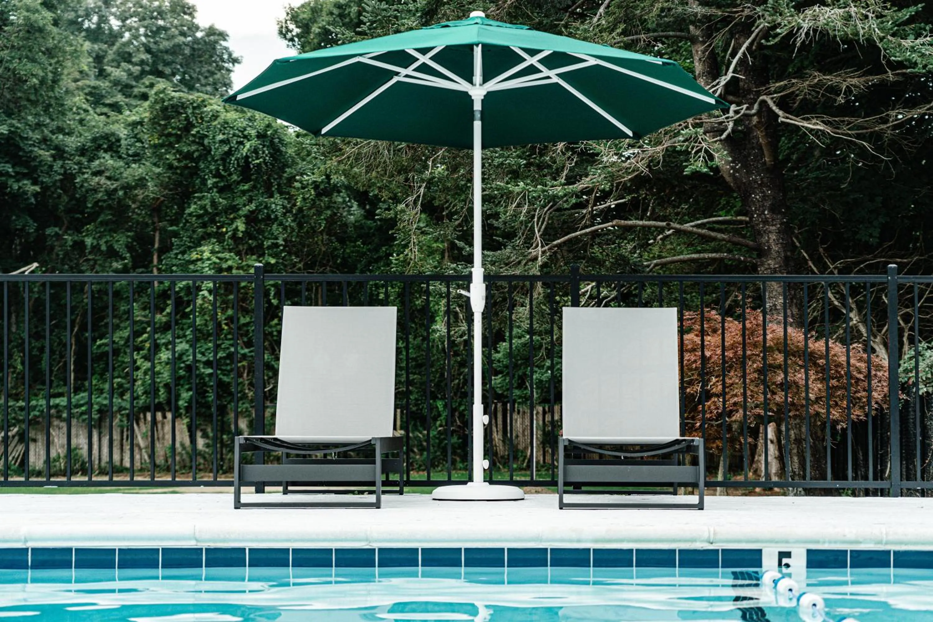 Pool view in The Sagaponack