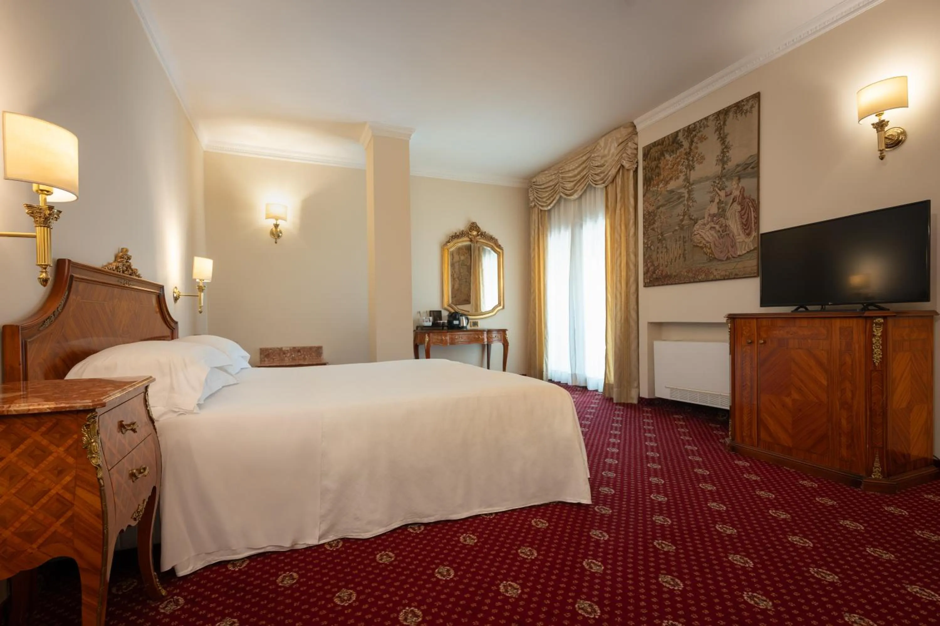 Bedroom, Bed in Hotel Stendhal