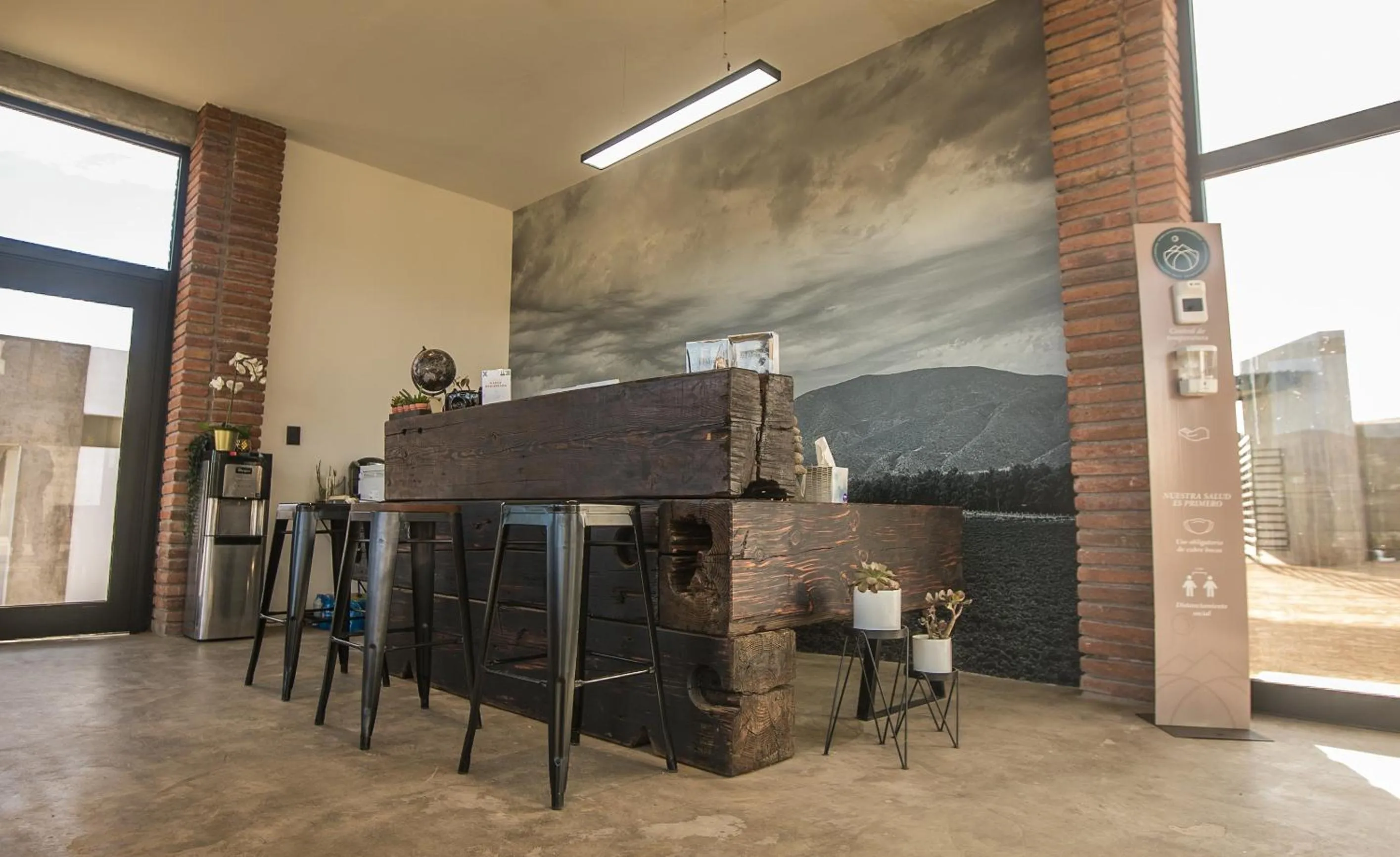 Living room in Hotel Otero Valle de Guadalupe