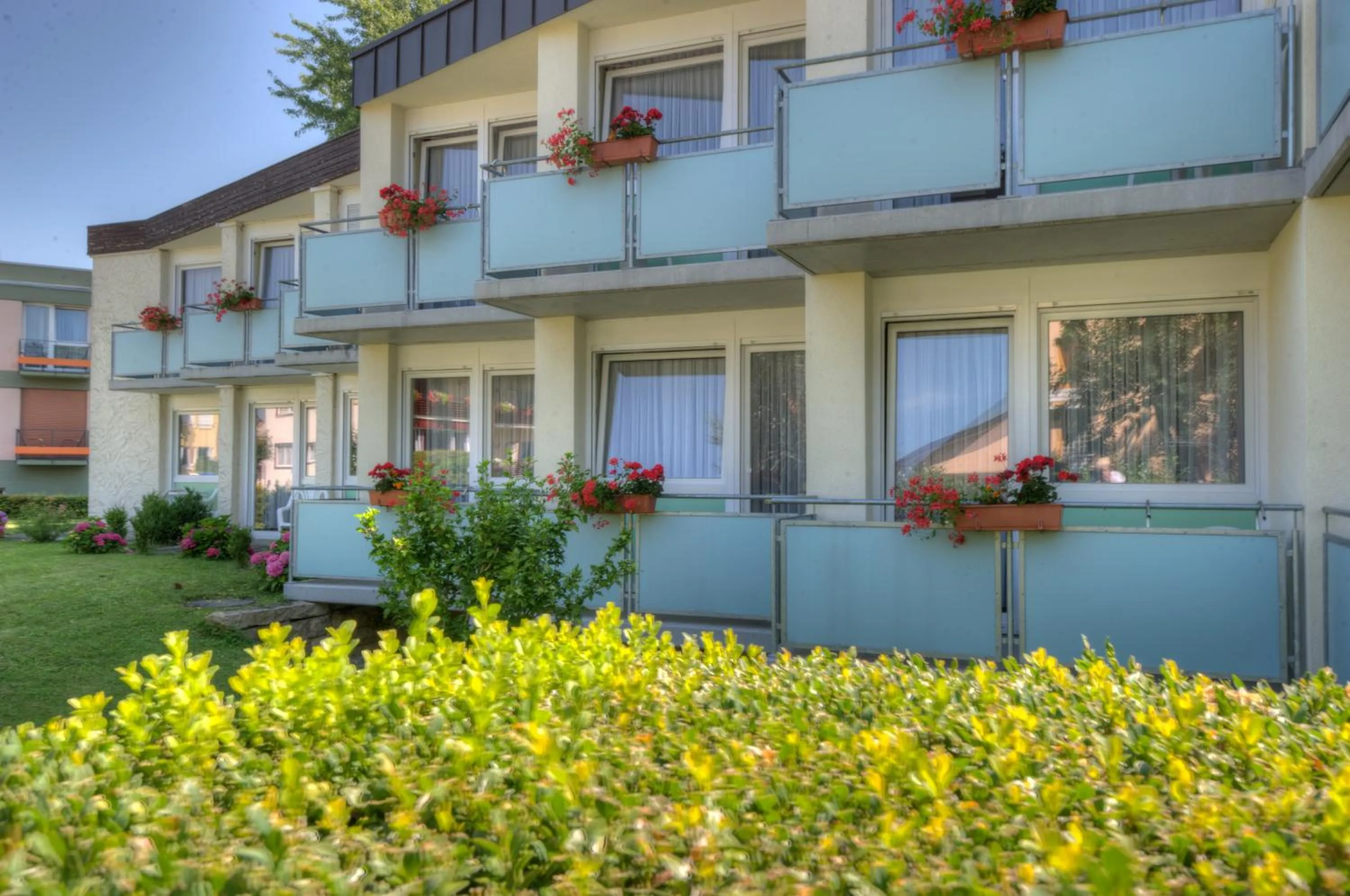 Facade/entrance in Hotel Brigitte