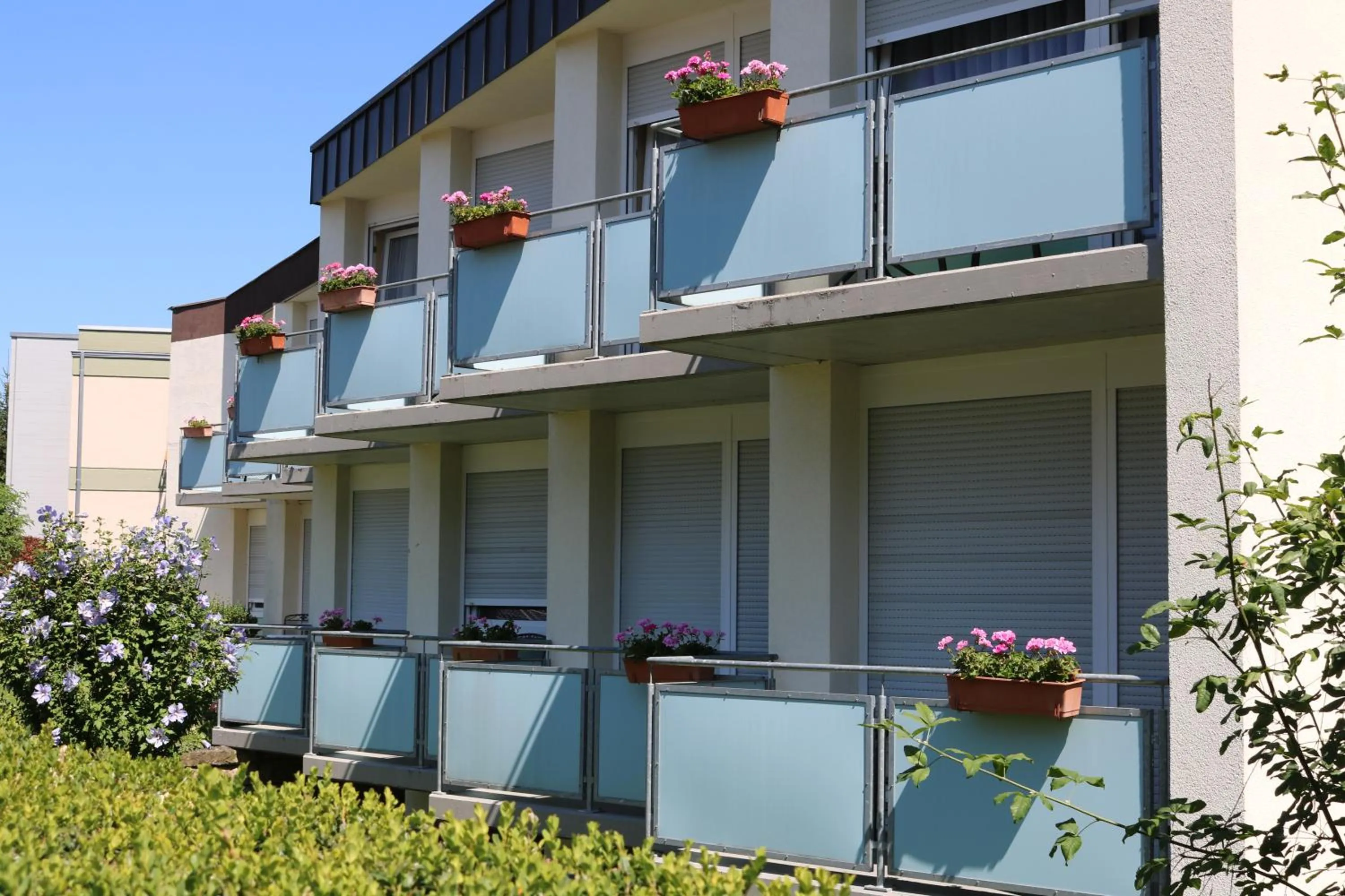 Property building in Hotel Brigitte